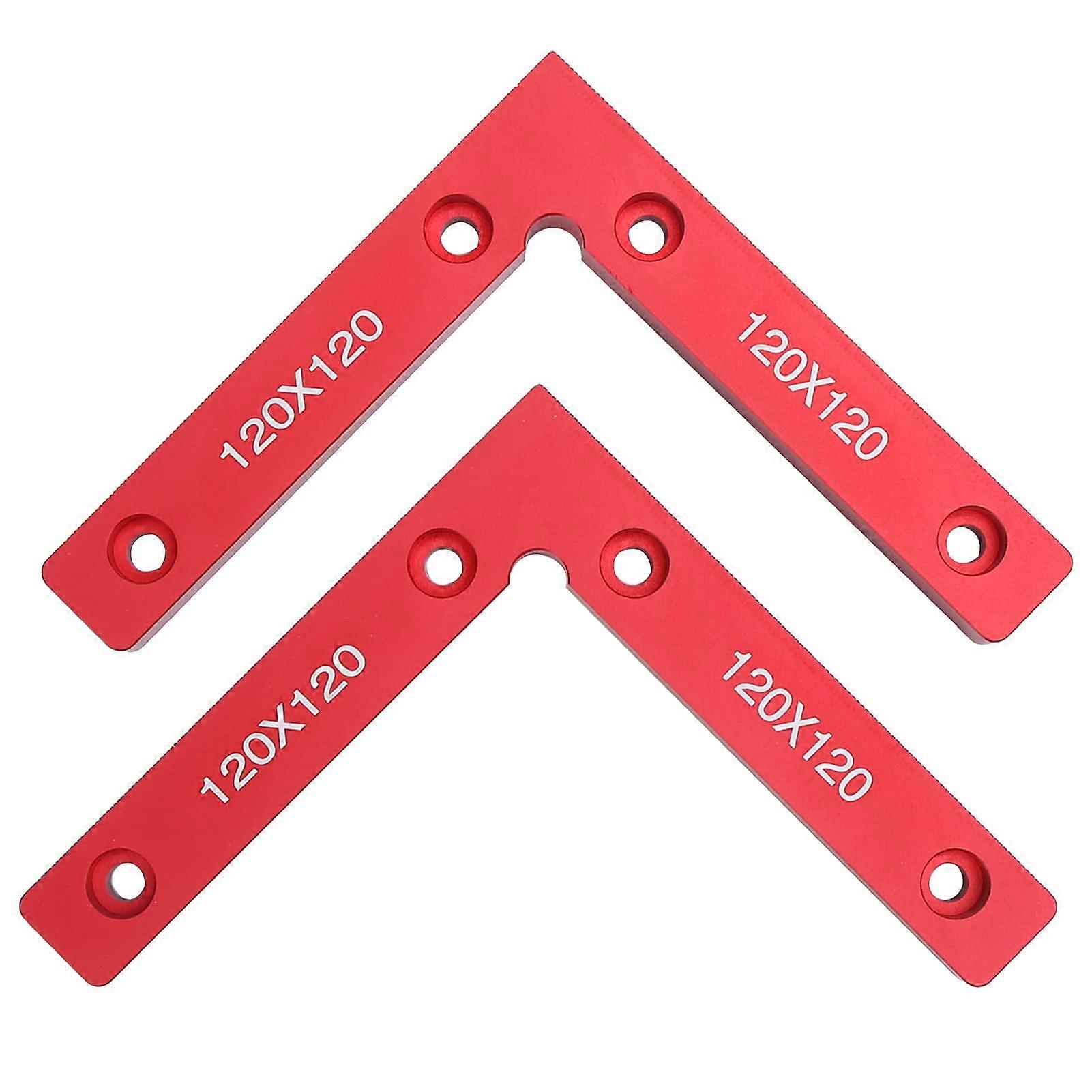 Right Angle Clamp Aluminum Alloy 90-Degree L-Shape, Woodworking Clamp With Multiple Mounting Holes, Durable Tool