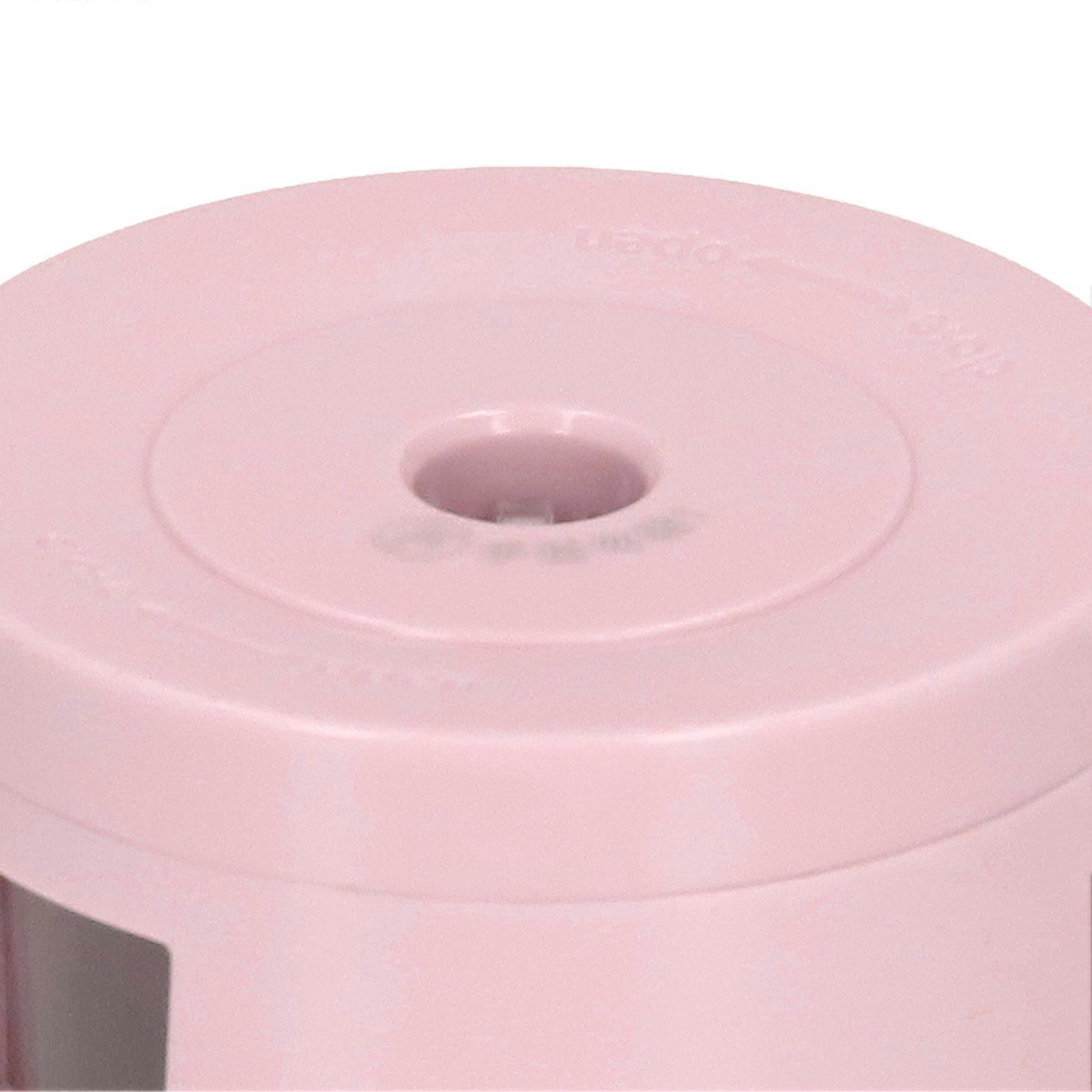 Electric Pencil Sharpener Battery USB Powered Adjustable Thickness Small Auto Sharpener for ChildrenLight Pink