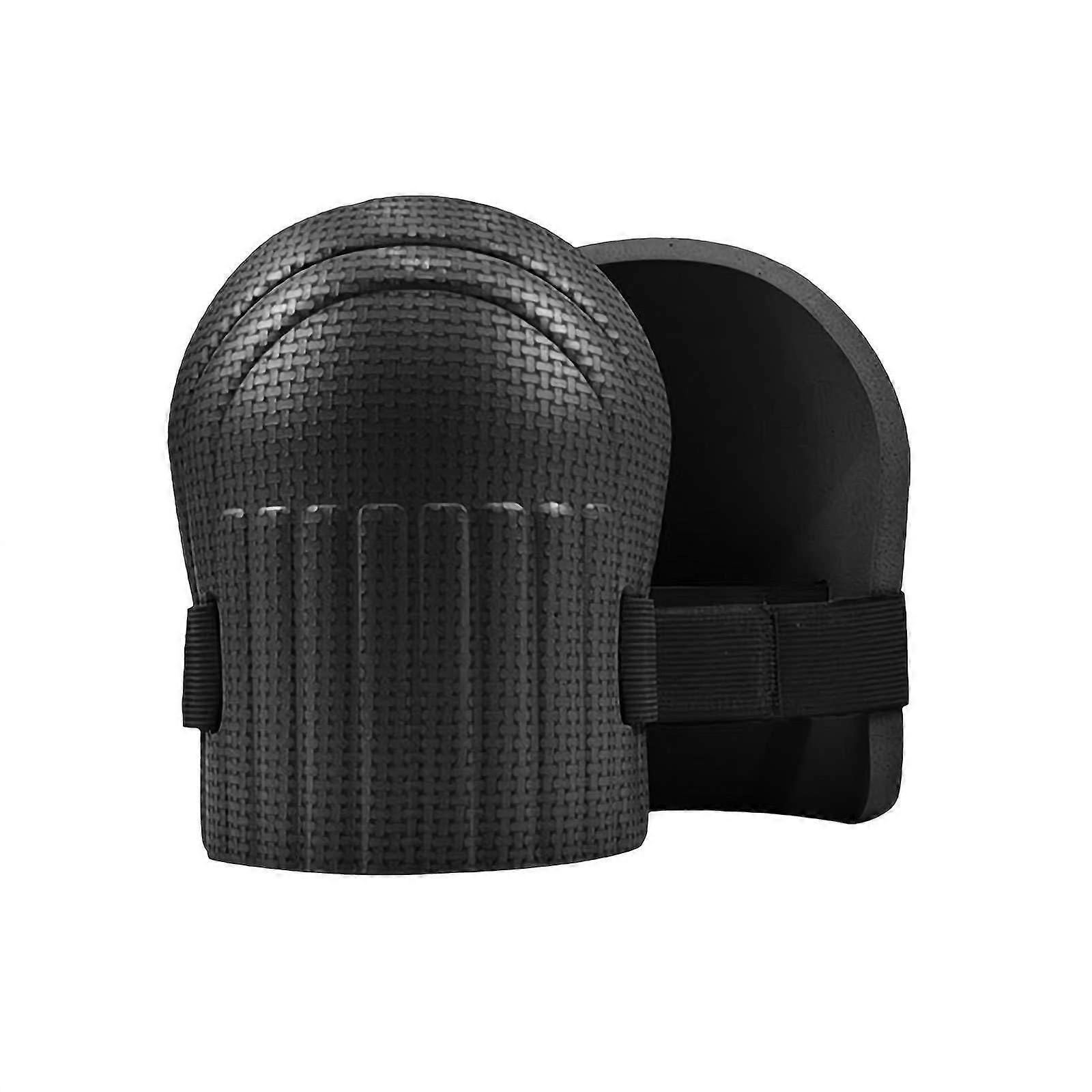 Knee Pads for Gardening and Construction, EVA Foam Protective Knee Pads, Black, Comfortable Sponge Padding, 1 Pair