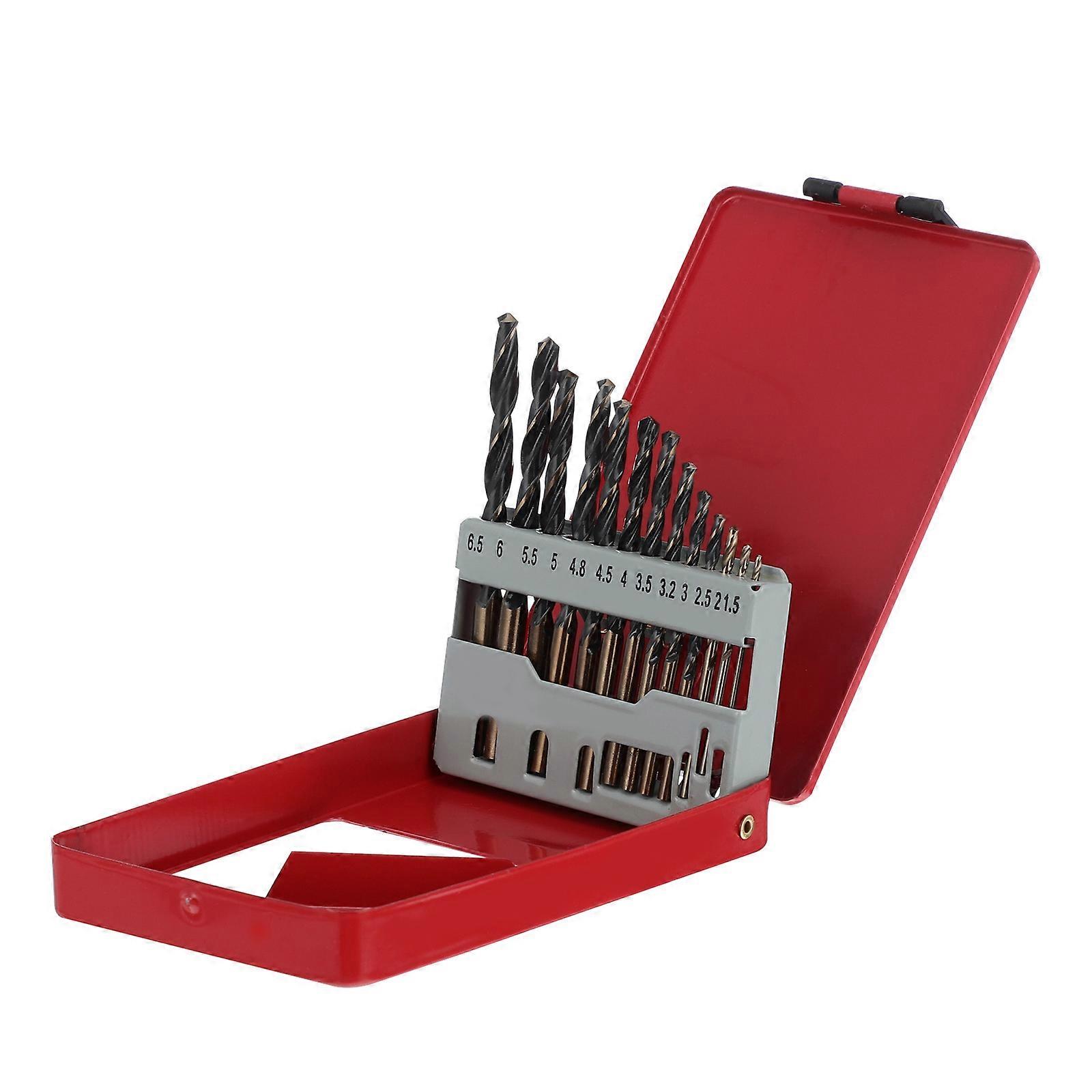 13PCS Electric Drill Bit Set High Speed Durable Wear Resistant Household Drilling Accessories for Efficient and Versatile Use