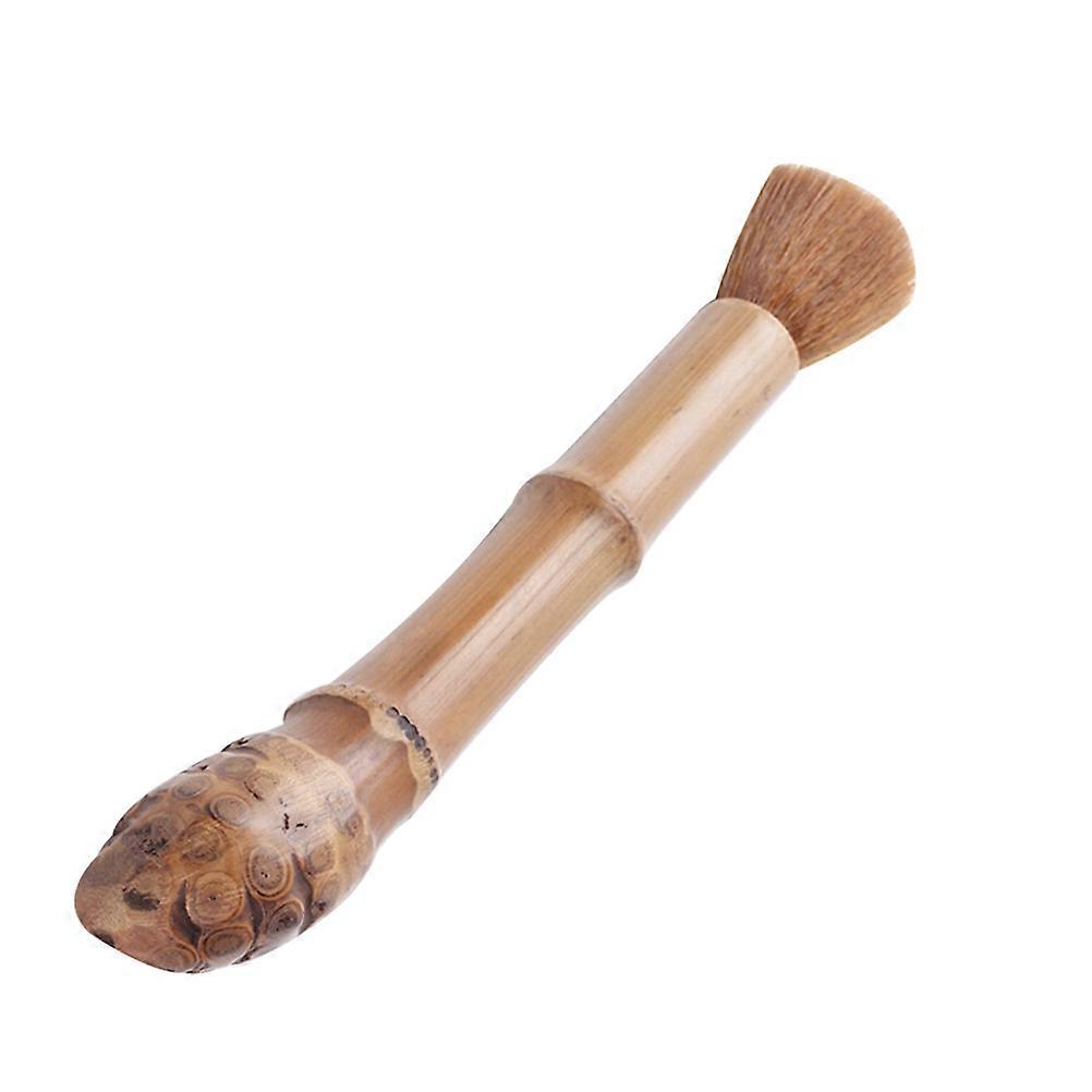 Bamboo Handle Teapot Cleaning Brush for Tea Set Maintenance 2 Pieces Retro Style