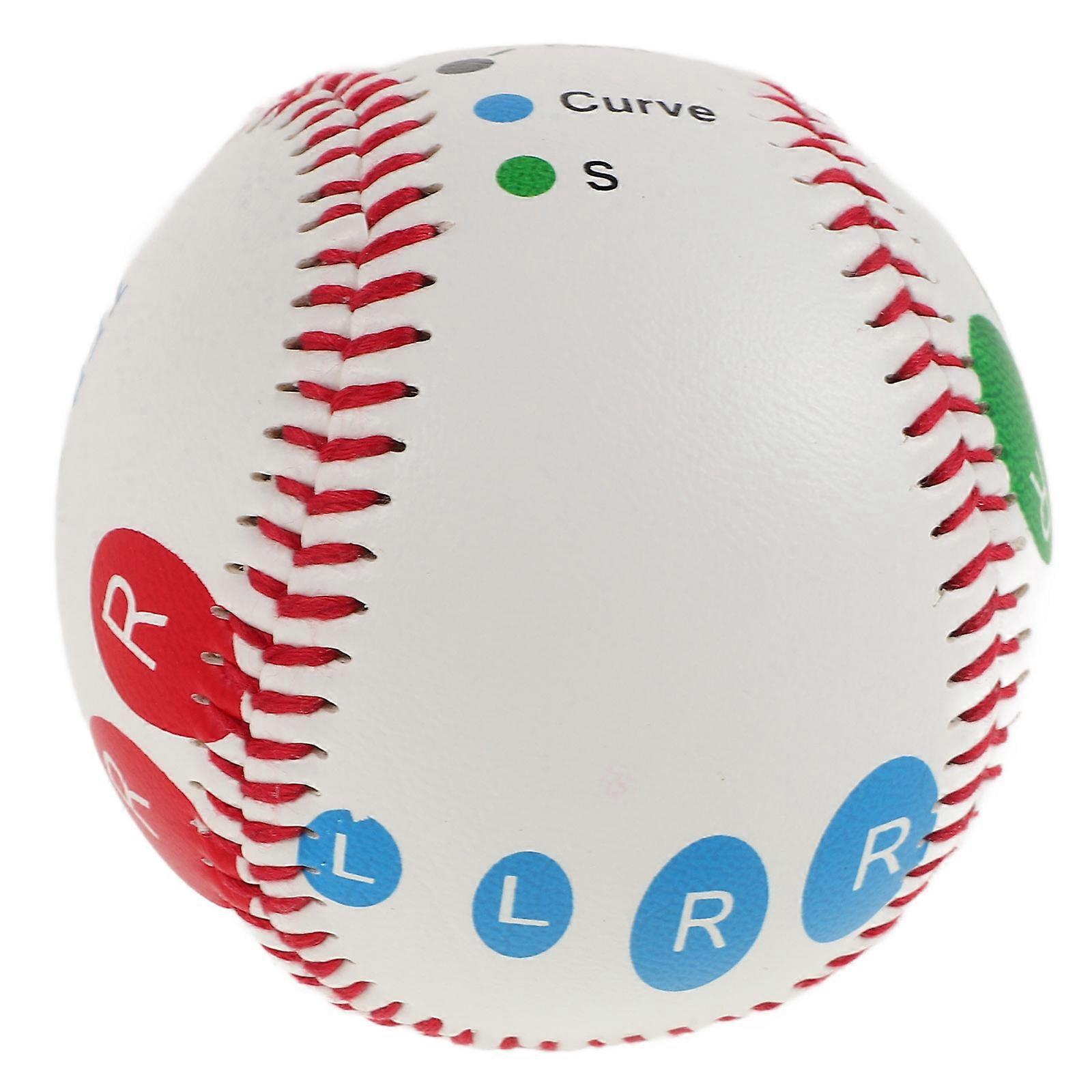 Practice Training Baseballs Soft Baseball 9 Inch Artificial Material Indoor and Outdoor Use Kids 1Pack