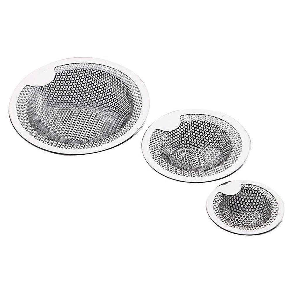 Stainless Steel Bathroom Filter Net Essential for Home Use Kitchen and Bathtub Drain Strainer Size