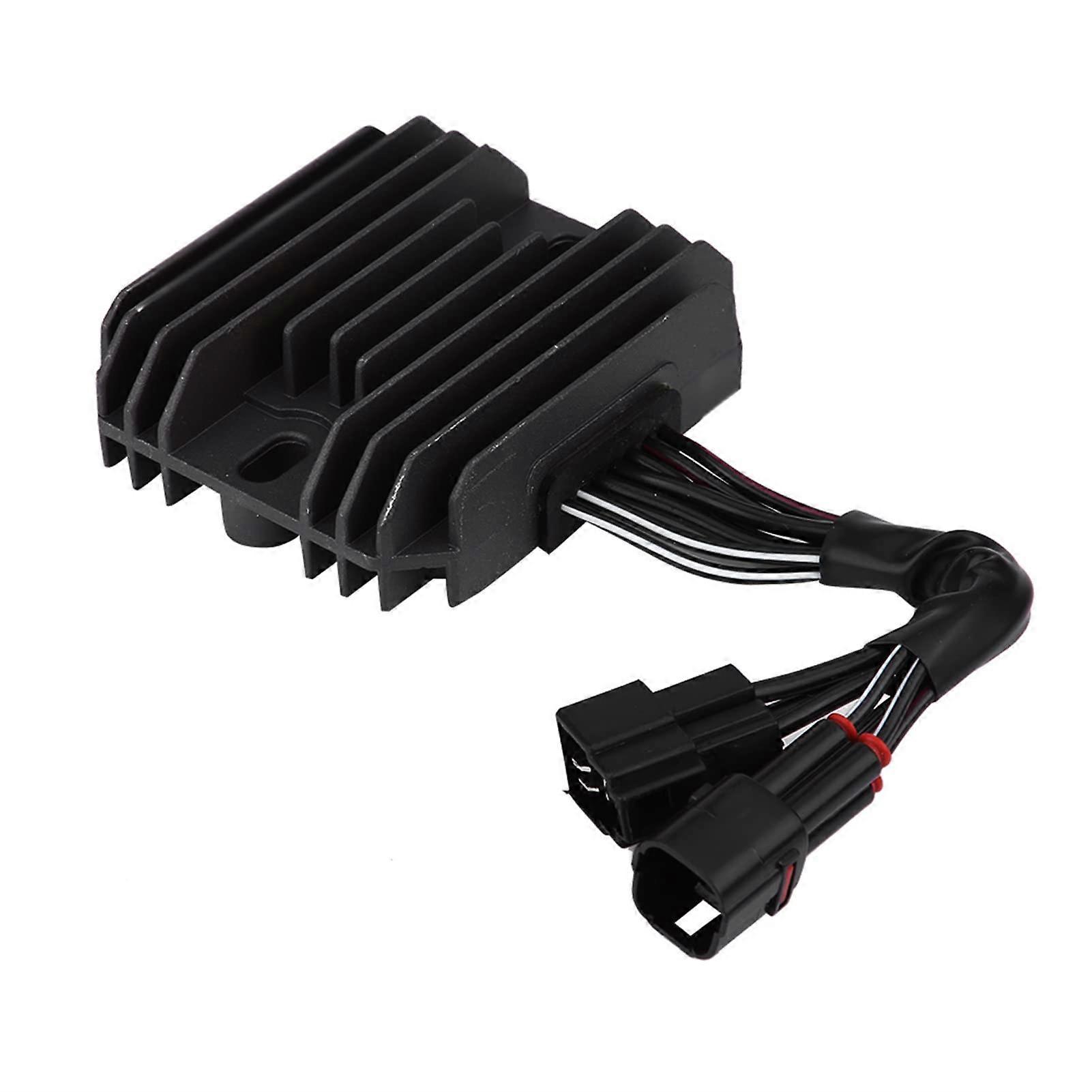 Voltage Regulator Rectifier for GSXR 600 750 2006-2010, GSXR1000 2005-2013, 3.7x3.2x1.1 Inch Heatsink Design