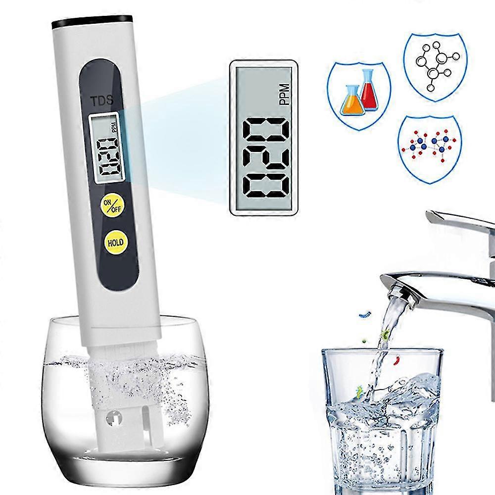 Handheld TDS Meter for Testing Drinking Water Quality and Purity Levels