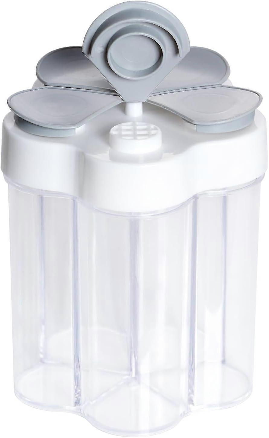 5 in 1 Salt Pepper Shaker Travel Spice Container Portable Camping