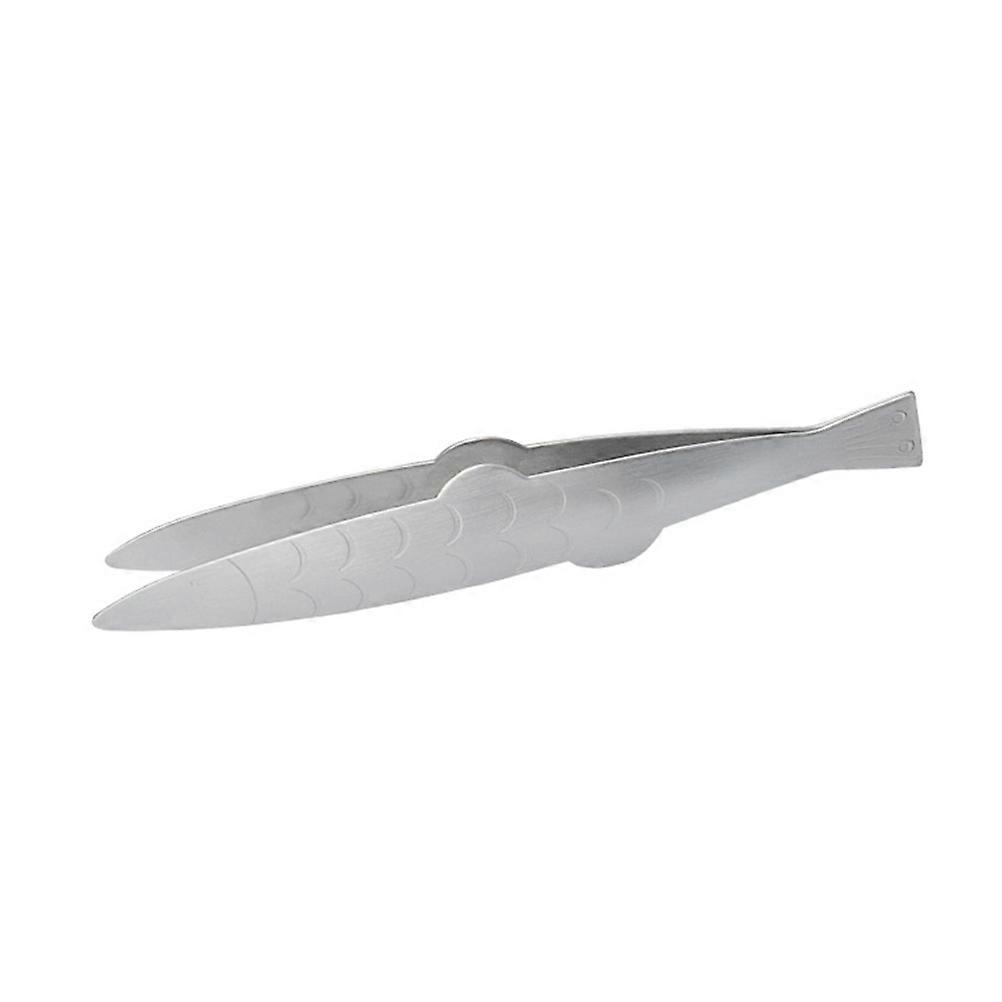 Fish Shape Design Stainless Steel Fish Tweezers Fish Bone Remover Puller Tool Removal Tool