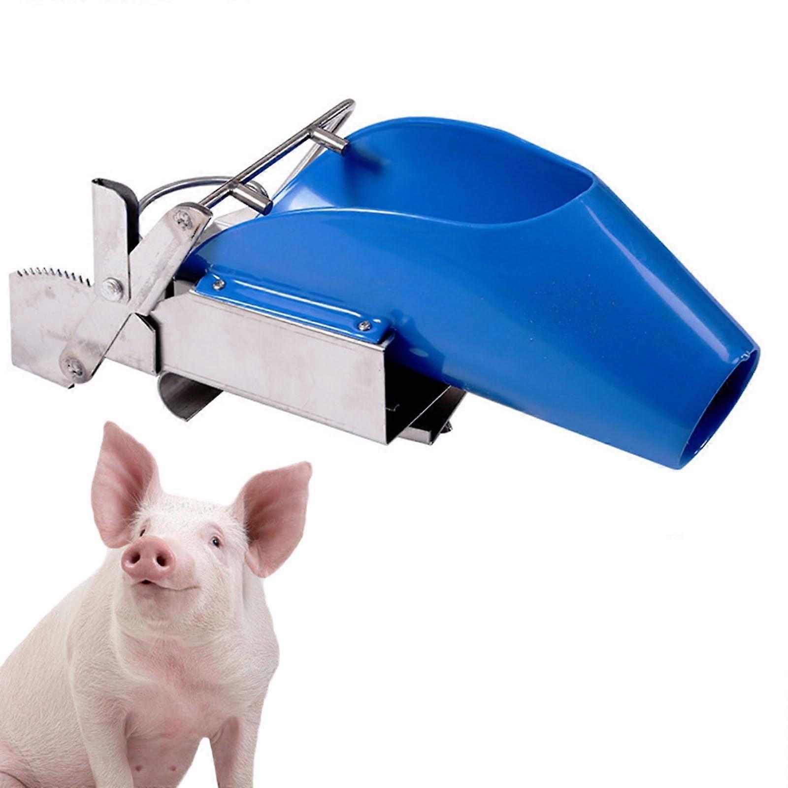 Stainless steel castration rack, sturdy livestock platform for efficient use on the farm.