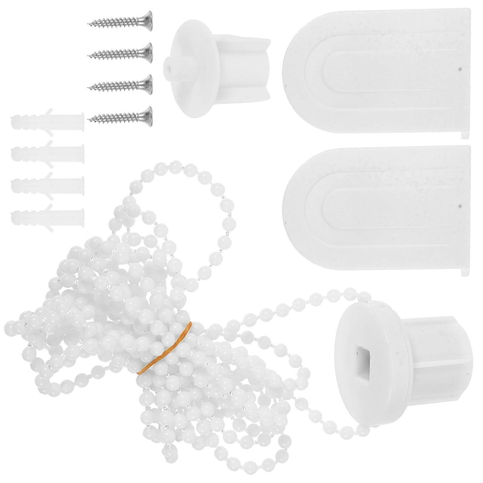 1 Set Roller Blind Fittings Replacement Repair Kit for Bracket and Beaded Chain