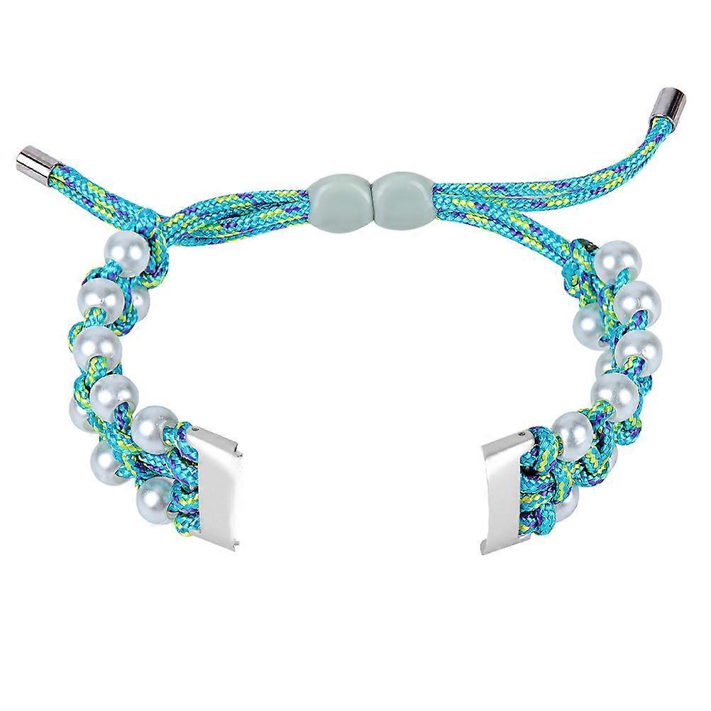 Adjustable Sports Wristband Replacement Compatible With Fitbit Luxe Perfect For Men And Women With Blue Color 1Set