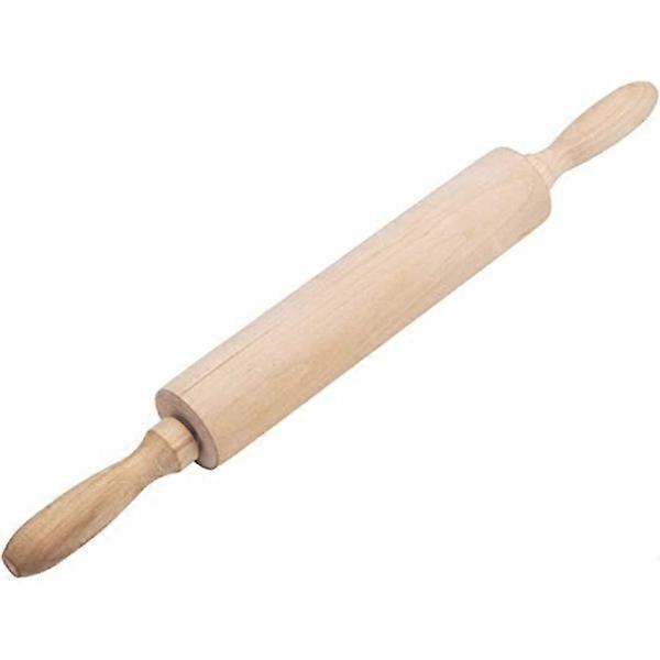 Rolling pin Rotating wooden rolling pin (39 * 6cm) Professional. Baking tool for pastry.
