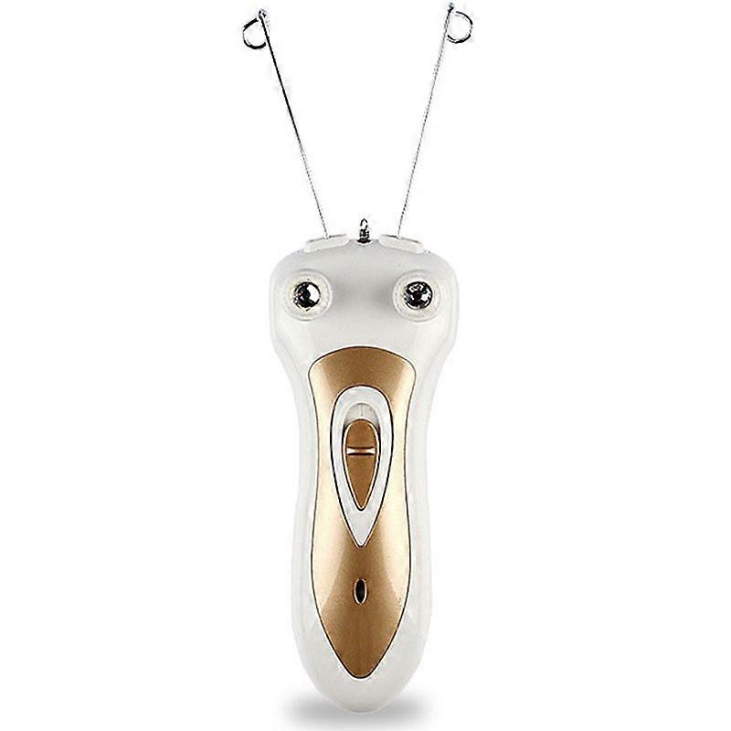 Electric Women Epilator Men Body Face Leg Neck Hair Remover for Lady with Cotton Thread Makeup Cosmetic Tool