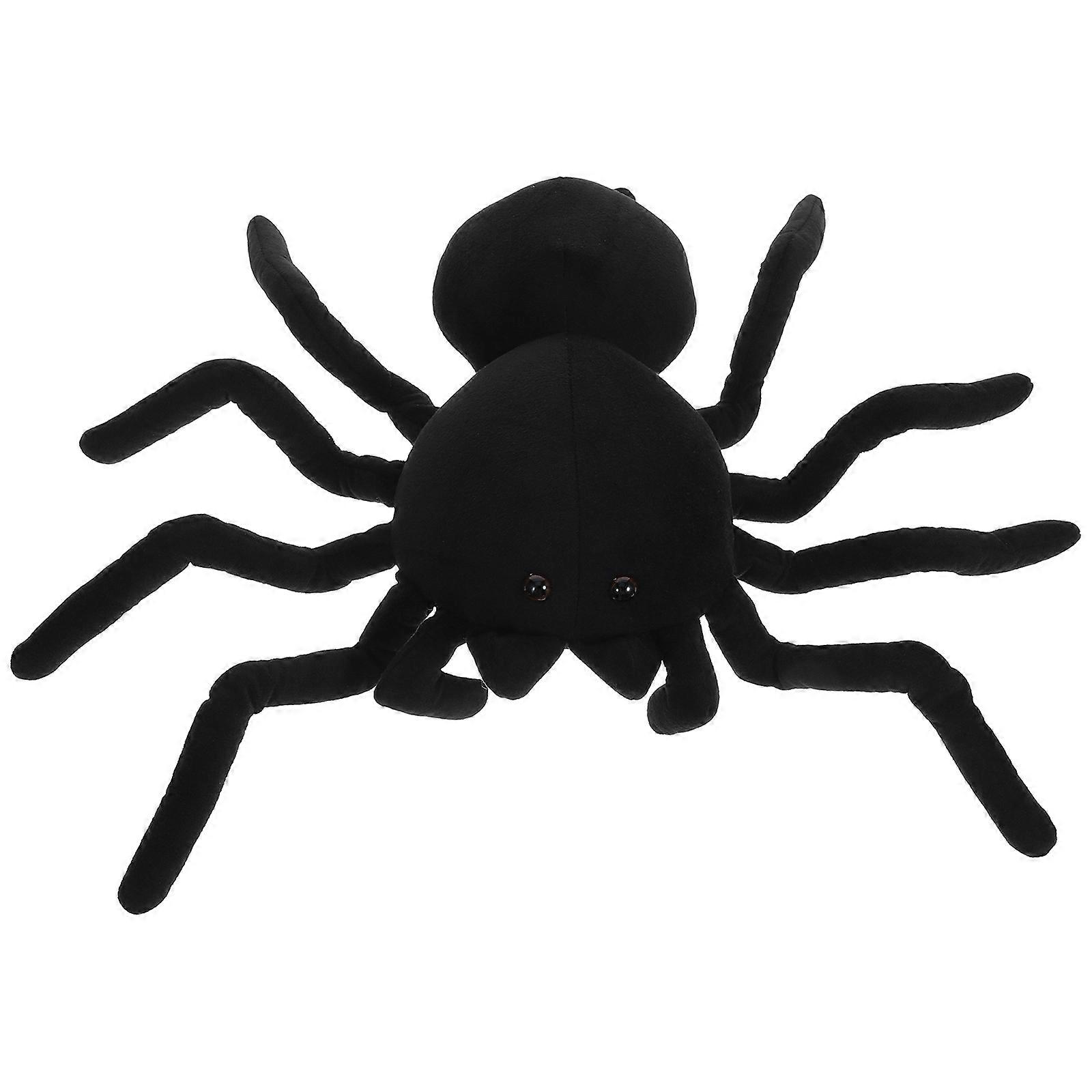 Here's a polished product description you can use for the **Black Plush Spider Stuffed Doll**:
🕷️ **Adorable Black Plush Spider Stuffed Doll –