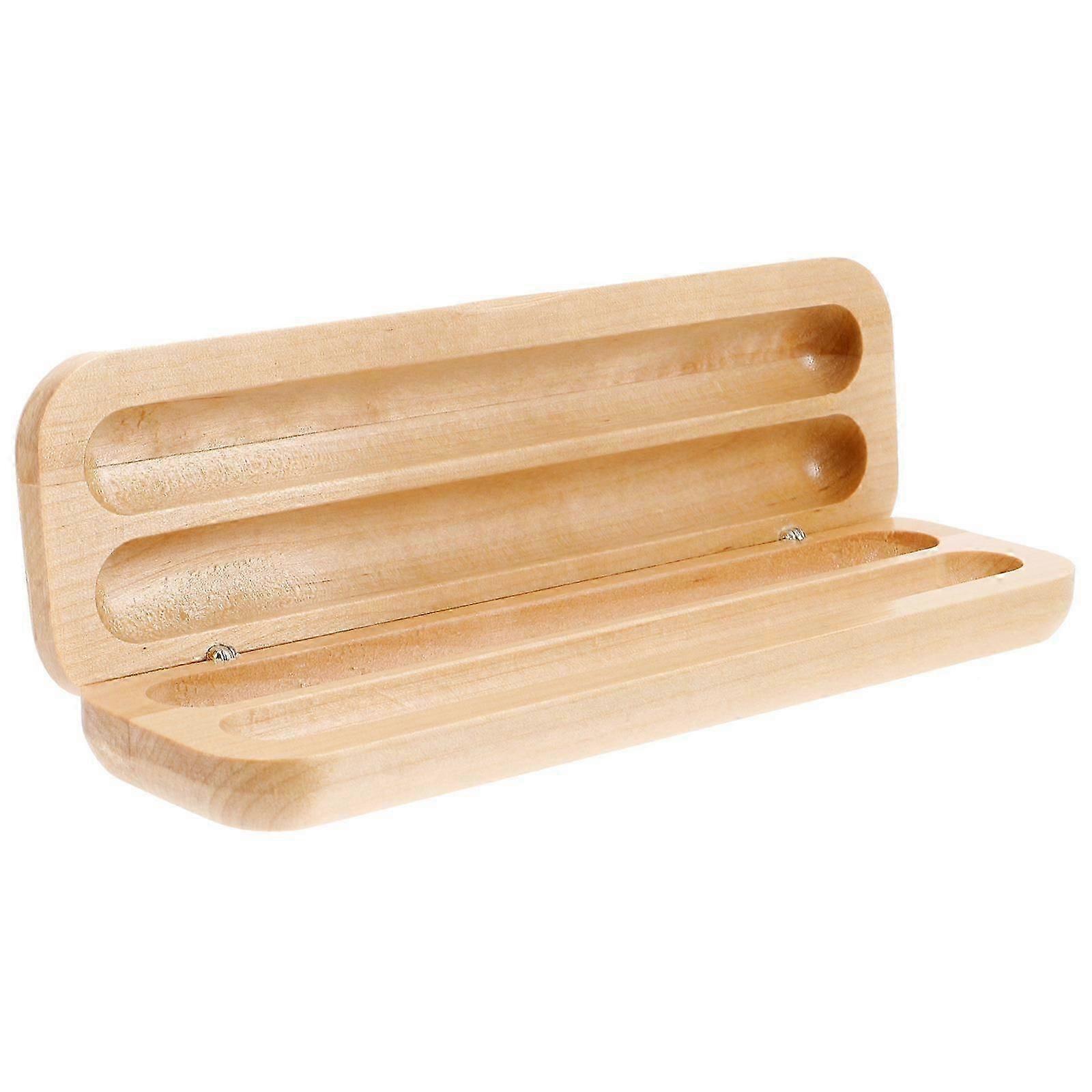 木製ペンホルダー装飾文房具キーパーさまざまな機会学生木1セット