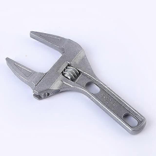Adjustable wrench, range plumbing wrench tool, water pipe sink tool, movable short handle, large opening, wrench, board hand plumbing wrench