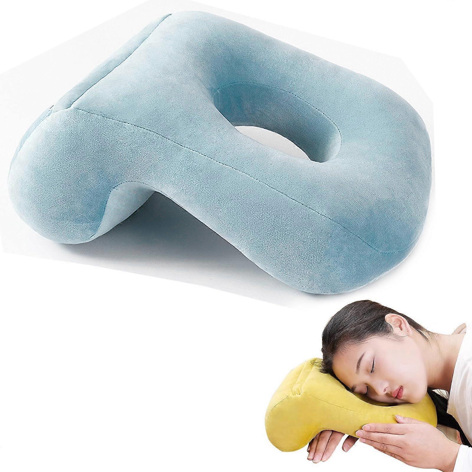 Face Pillow with Neck Support, Headrest for Massage Therapy, Face Down Design, Comfortable Bed Cushion