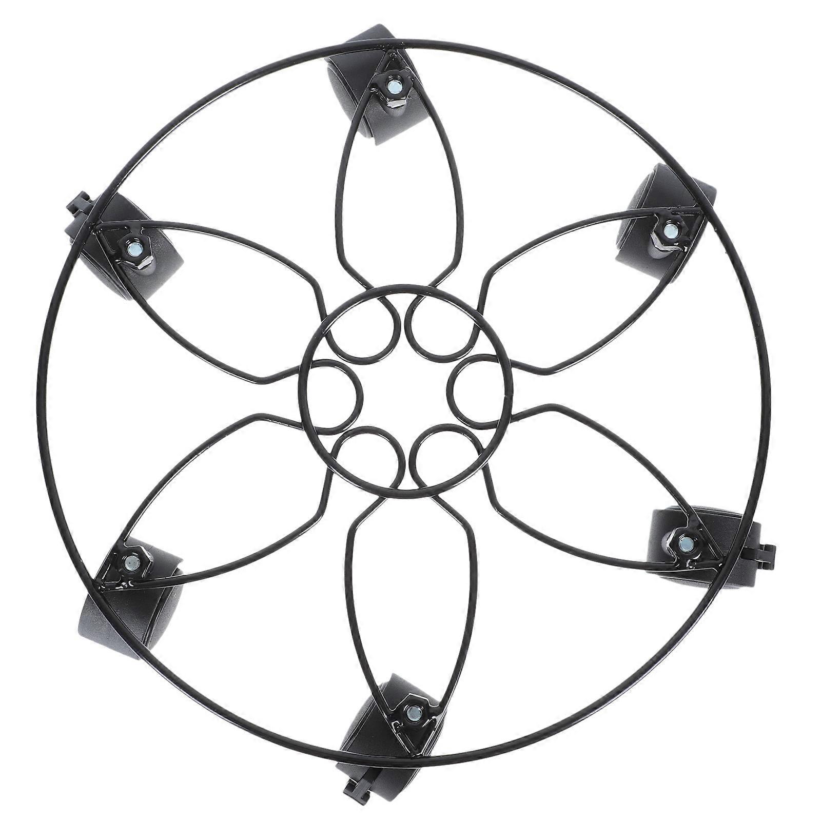 Square Flowerpot Tray With Removable Wheel Feature For Easy Mobility In Home Flowerpot 1Pack