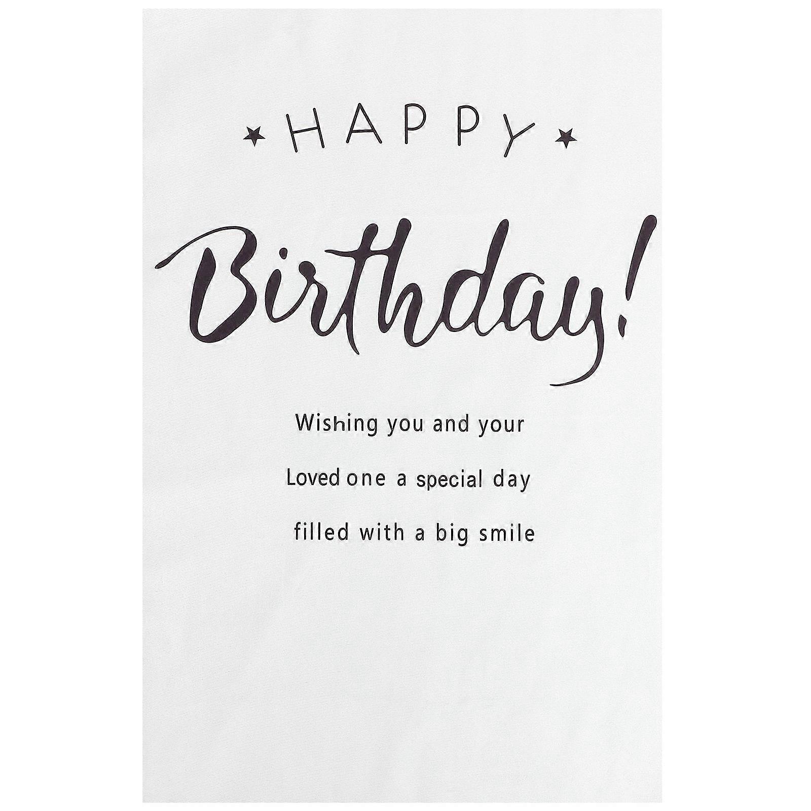 Happy Birthday Photo Backdrop Simple Party Background Decoration with Chic Design for Modern Celebrations and Memorable Moments