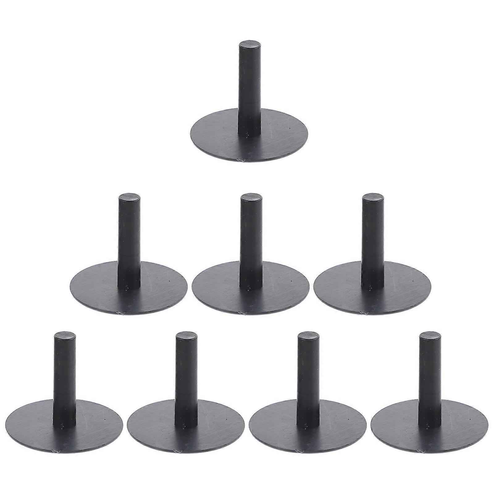 8pcs Car Duck Mount Plastic Display Rack for Decorative Duck Plugs Black