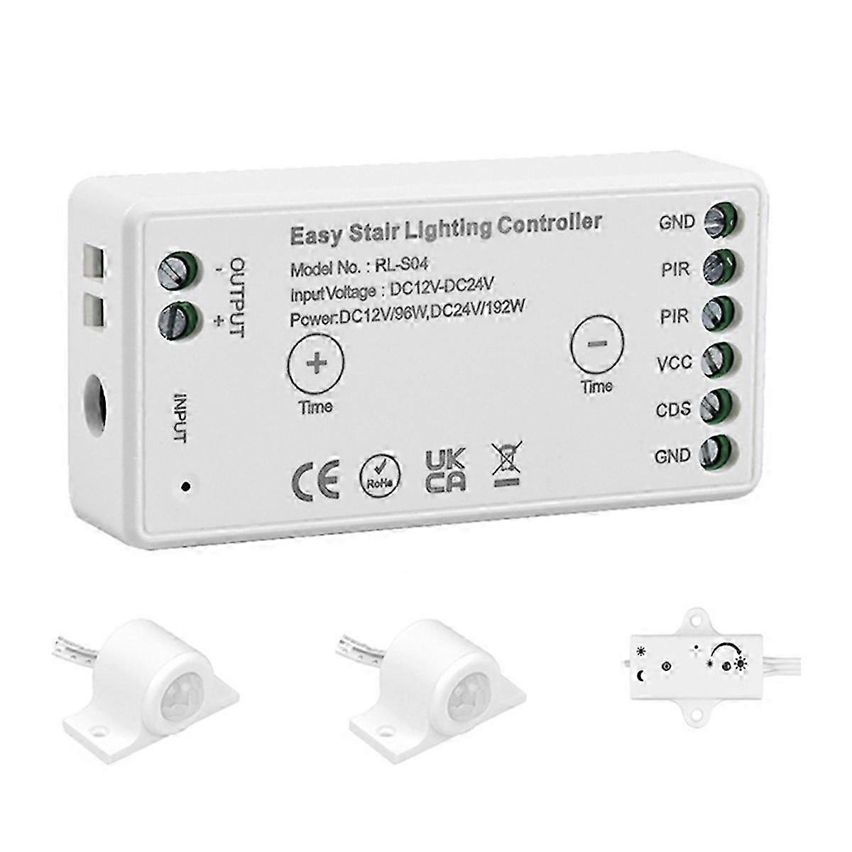 WiFi Tuya APP DC 12V 24V 8A Easy LED Trapverlichting Controller hwy