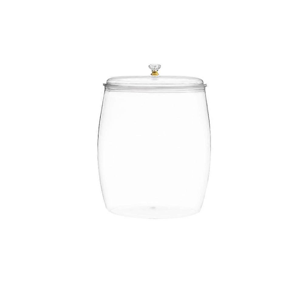 Gallon Plastic jars, Cookie Jar Candy Jar with Lid, Large Food Storage jar