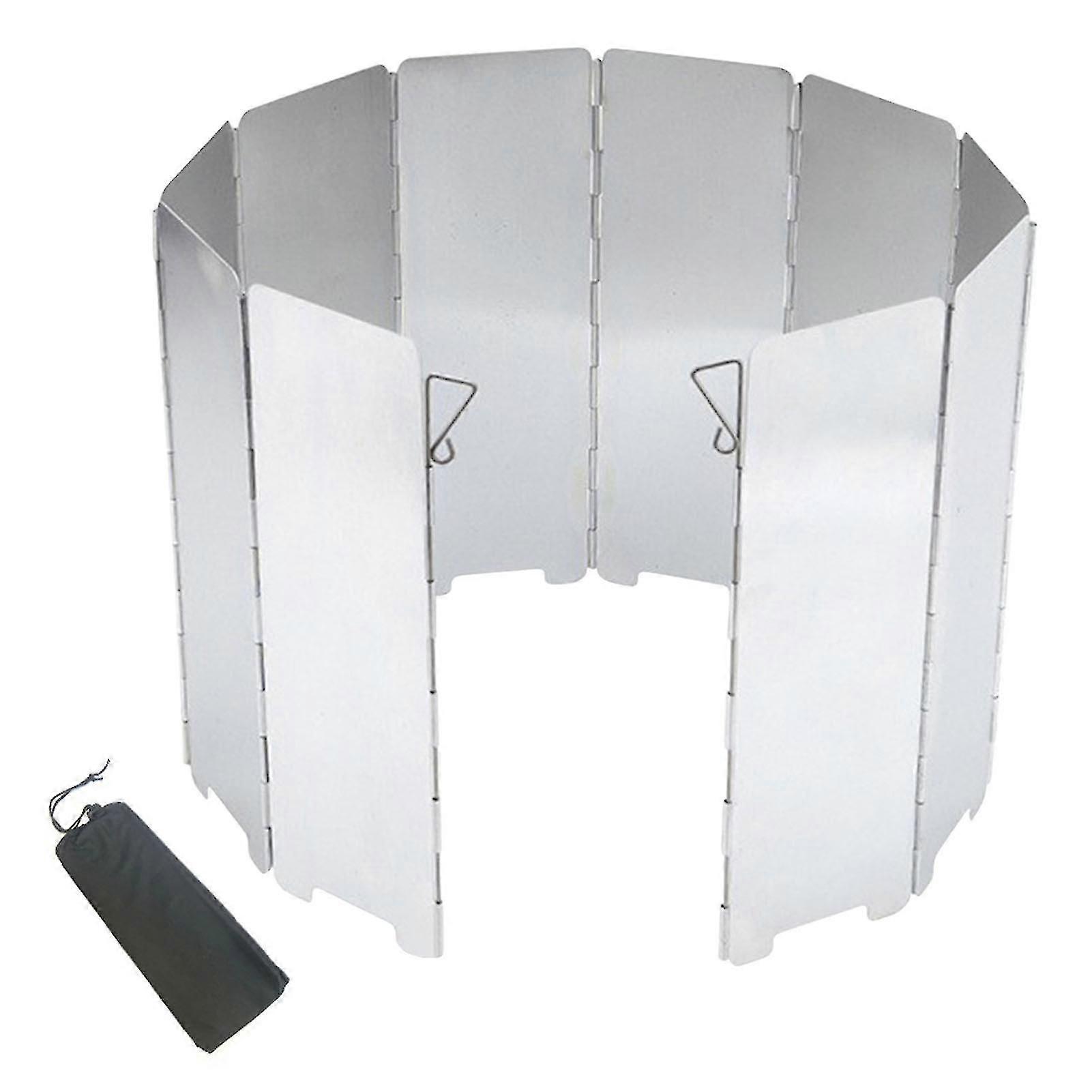 Portable Foldable Aluminium Alloy Camping Stove with Removable Windscreen  Perfect for UK Picnics