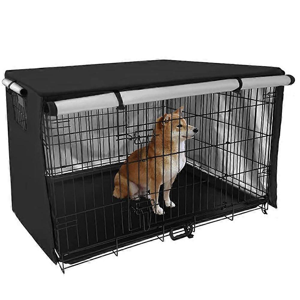 Privacy Dog Crate Cover Windproof Machine Wash and Dry