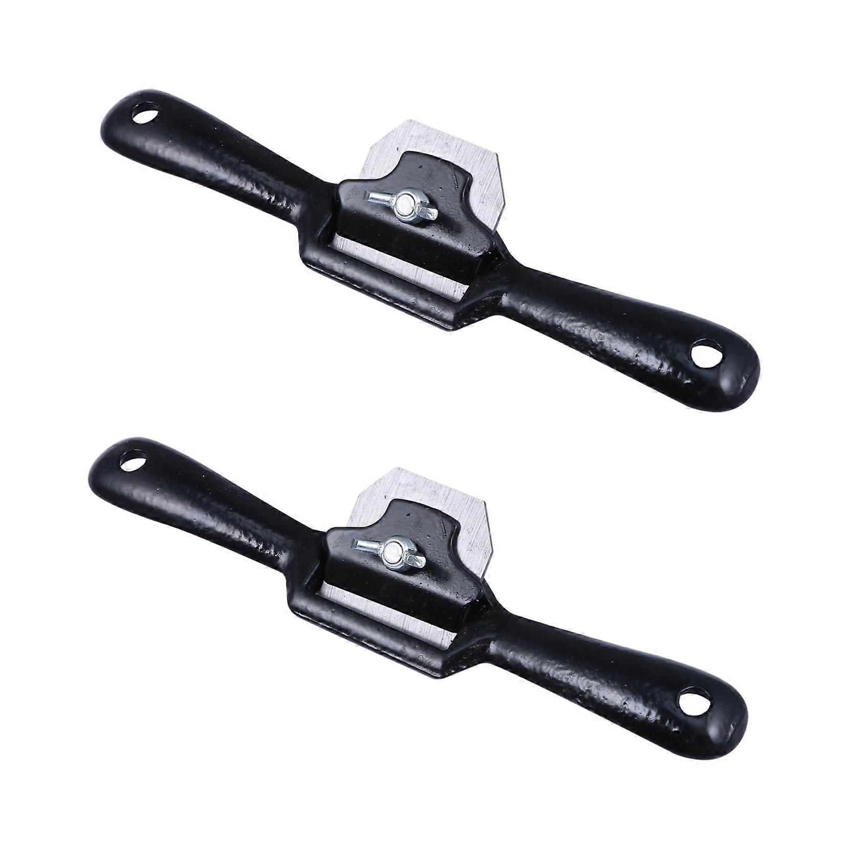 Woodworking Monofilament Bird Slicer Cutter Blades Adjustable Clamp Scraper Planing Trimming Tool Set of 2 Metal Iron