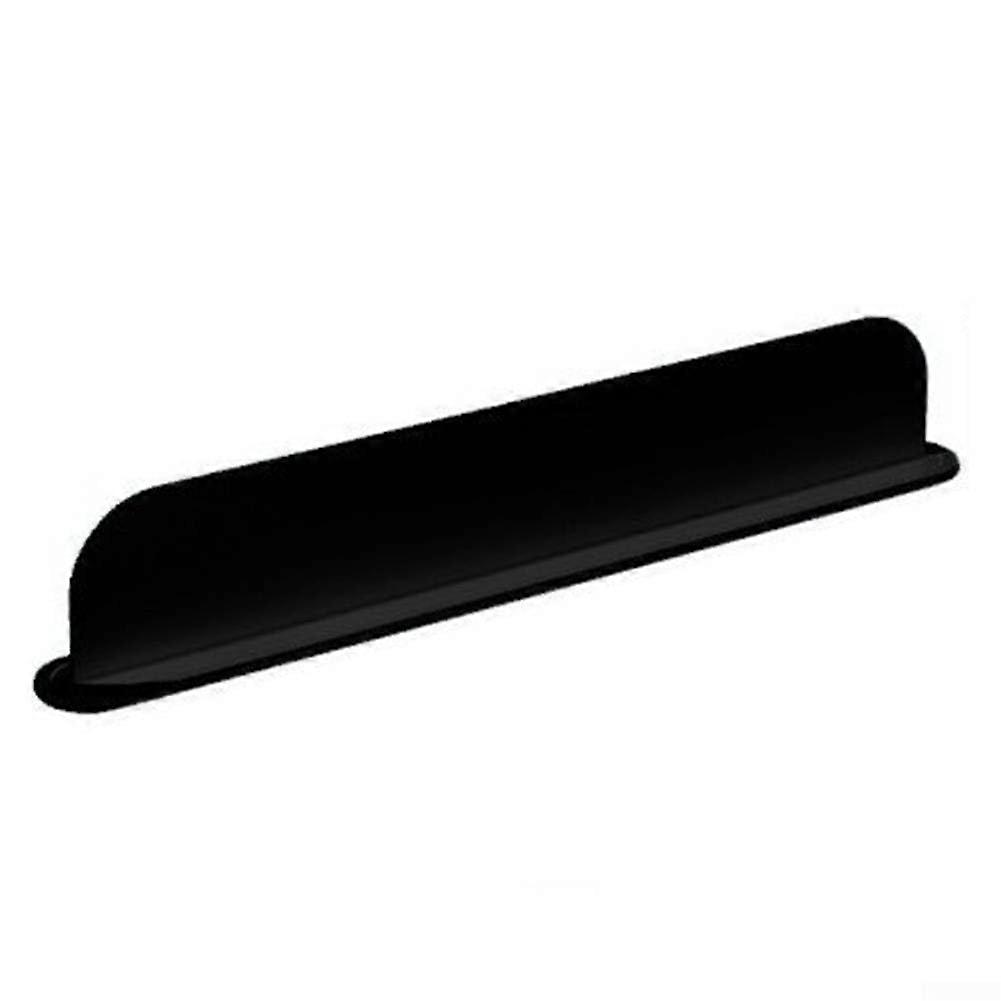 Splash guard for the countertop, an indispensable kitchen accessory to prevent spills (black).