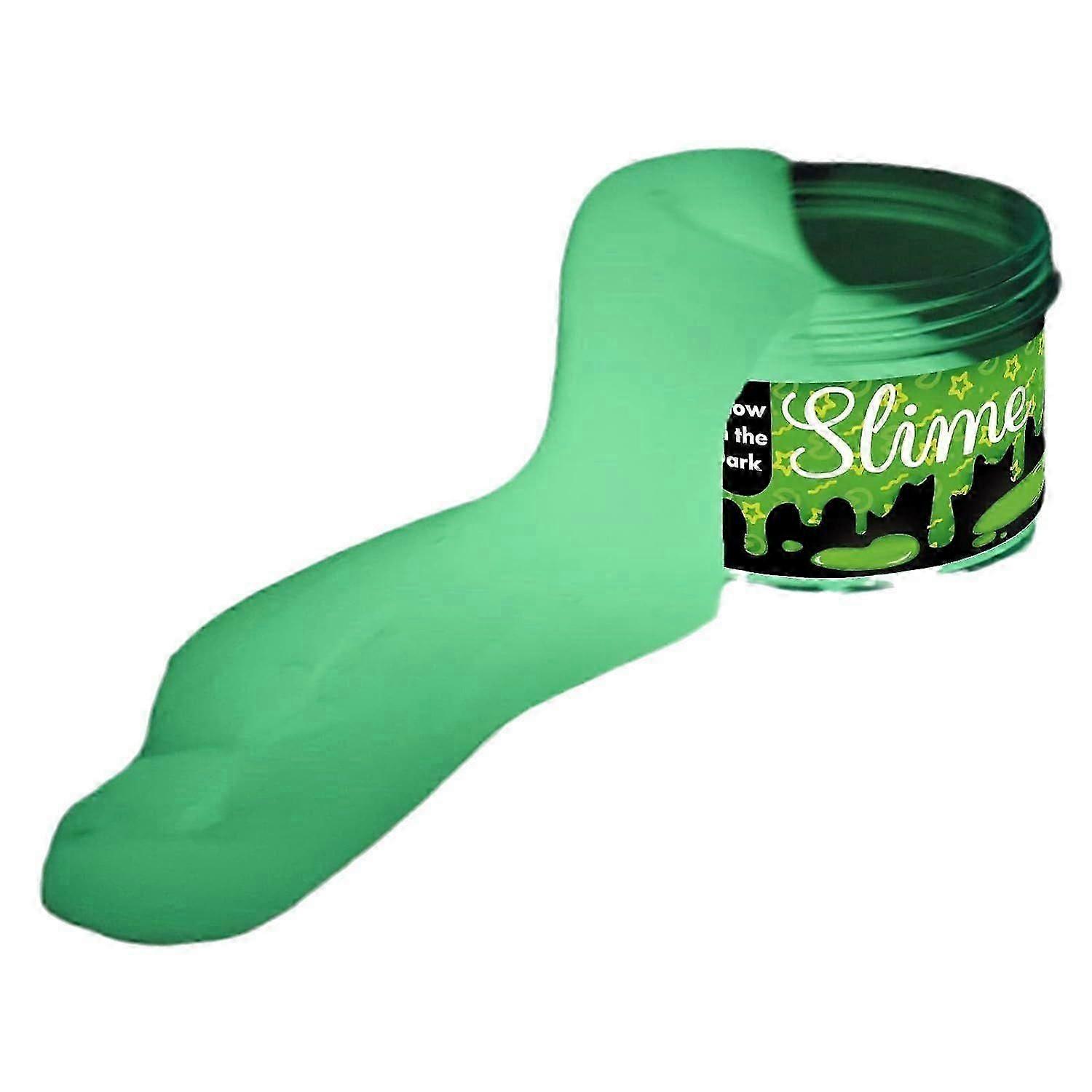 1 Paket Kristal Balçık Seti - Karanlıkta Parlayan Jöle Slime, Paskalya Hediyesi ve Stres Giderici Oyuncak