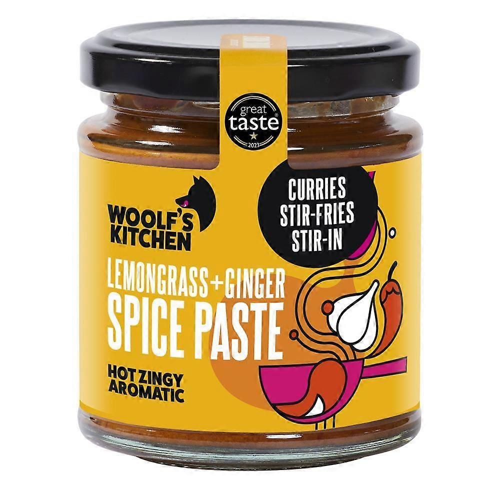 The Woolfs Kitchen Lemongrass & Ginger Spice Paste 190g - 3 Pack