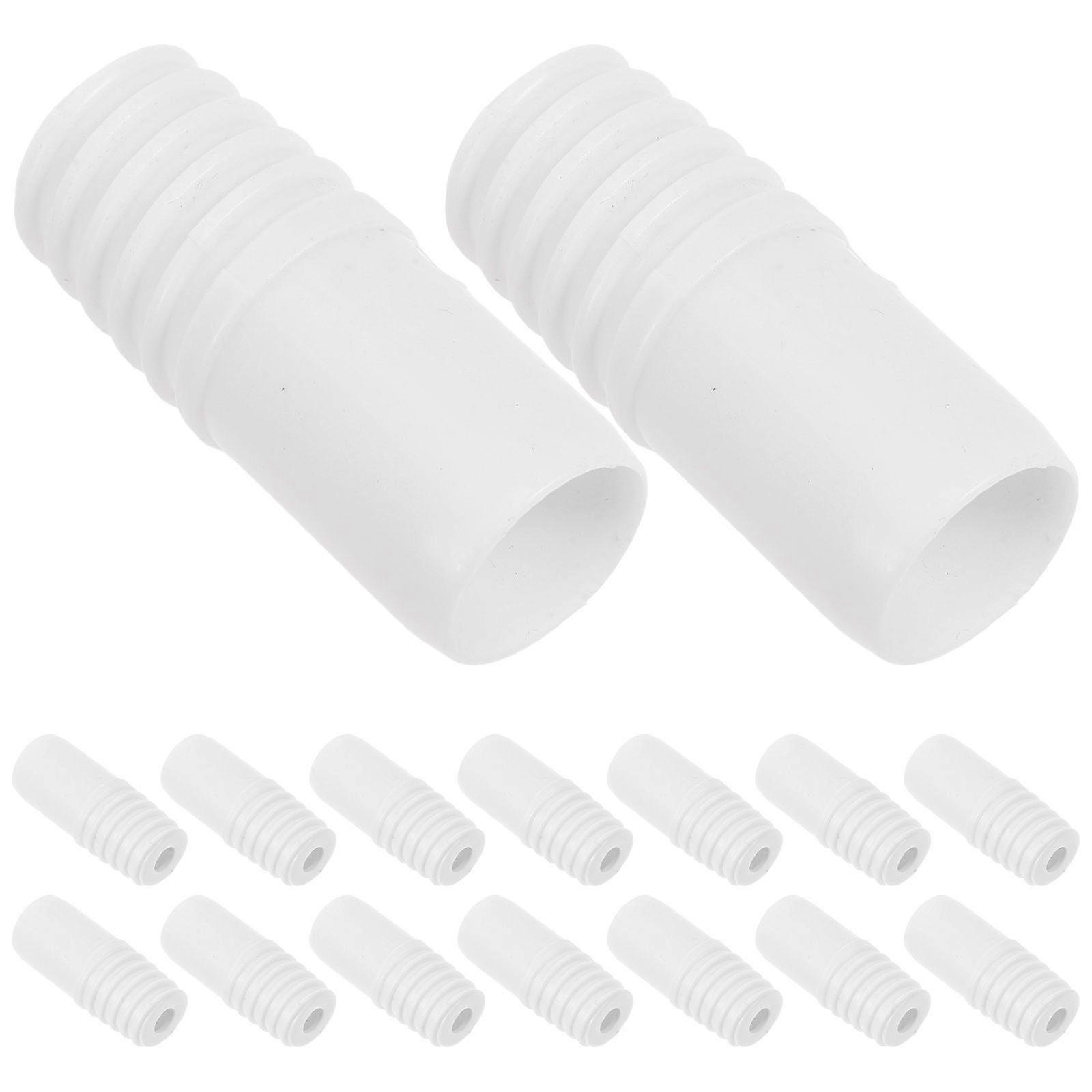 20pcs Broom Handle Pole Tips Handle Tips For Poles Mop Pole Threaded Tips Broom Extension Rod Tips Broom Handle Rod Tips