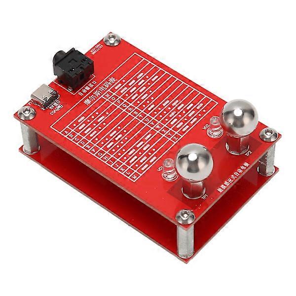 Automatic Telegraph Key 5V CW Morse Code Key with Magnetic Fixed Base 3.5mm Output