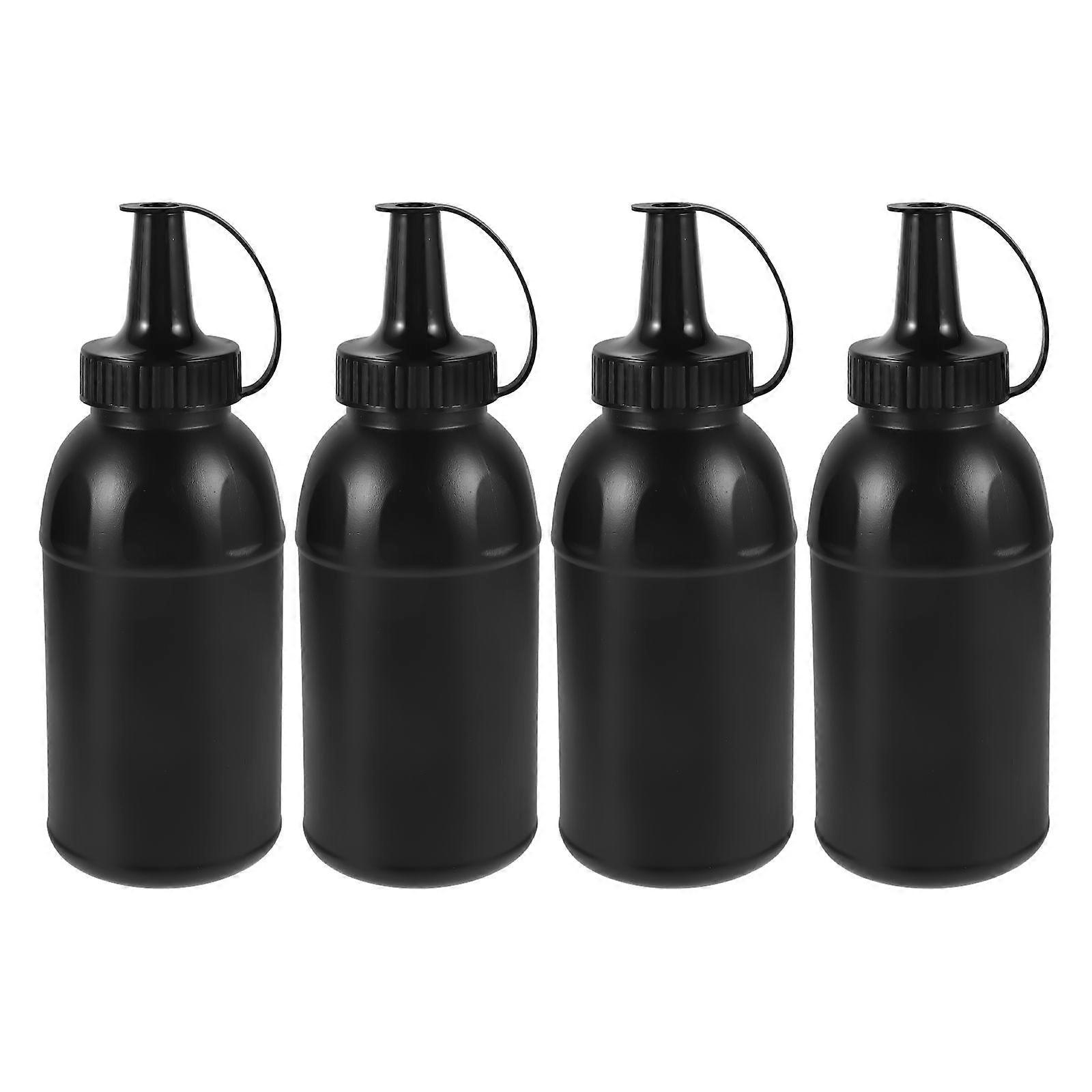 4pcs Beads Bottle Plastic Shooting Toy Beads Storage Bottles for Replacement