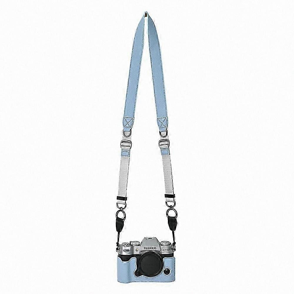 PU Leather Protective Camera Case with Battery Access and Shoulder Strap for XT50 Model