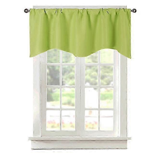 Home Blackout Rod Pocket Tier Curtains for Small Window