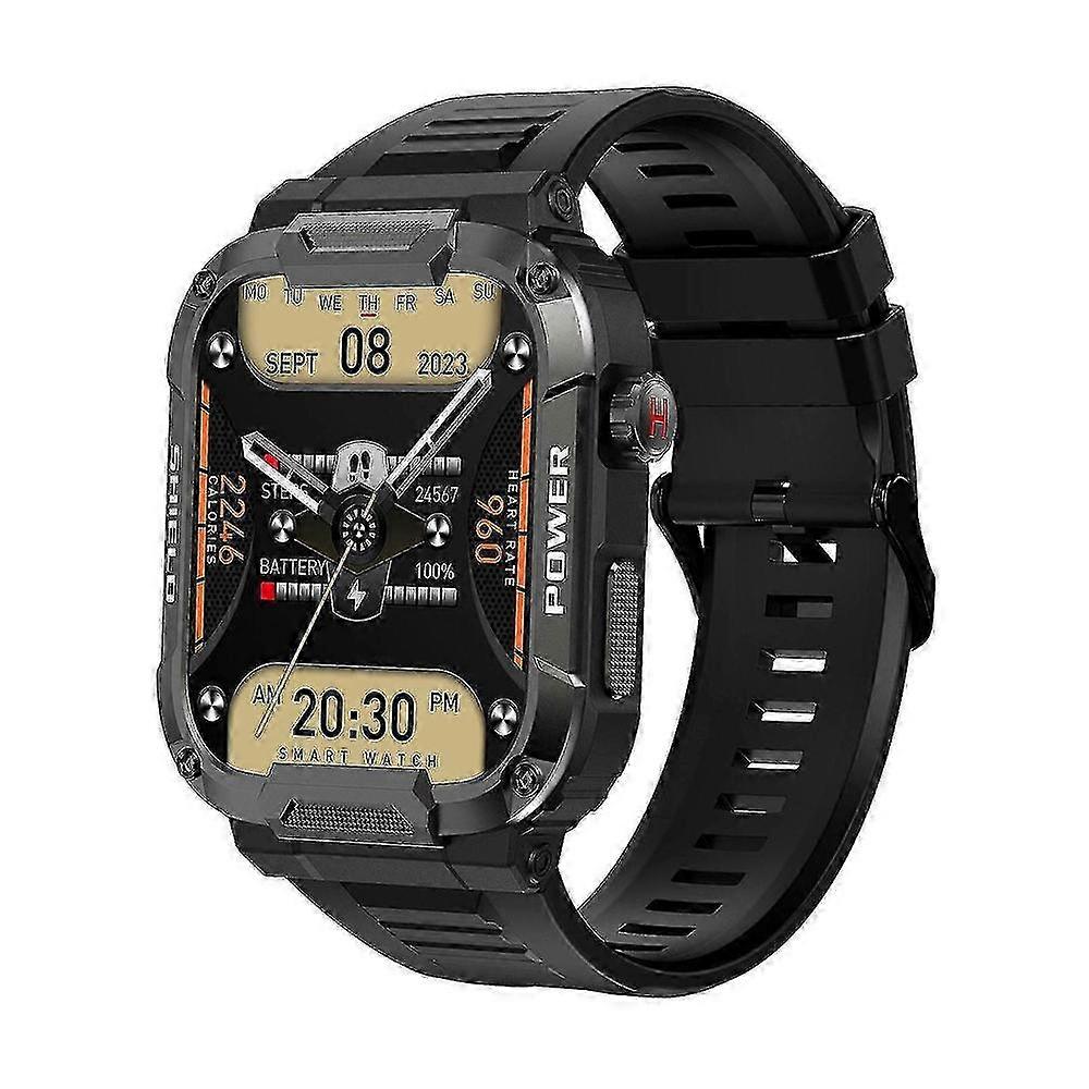 Findtime Military Smartwatch for Men with Phone Calls, Health Monitoring, and Sports Tracking