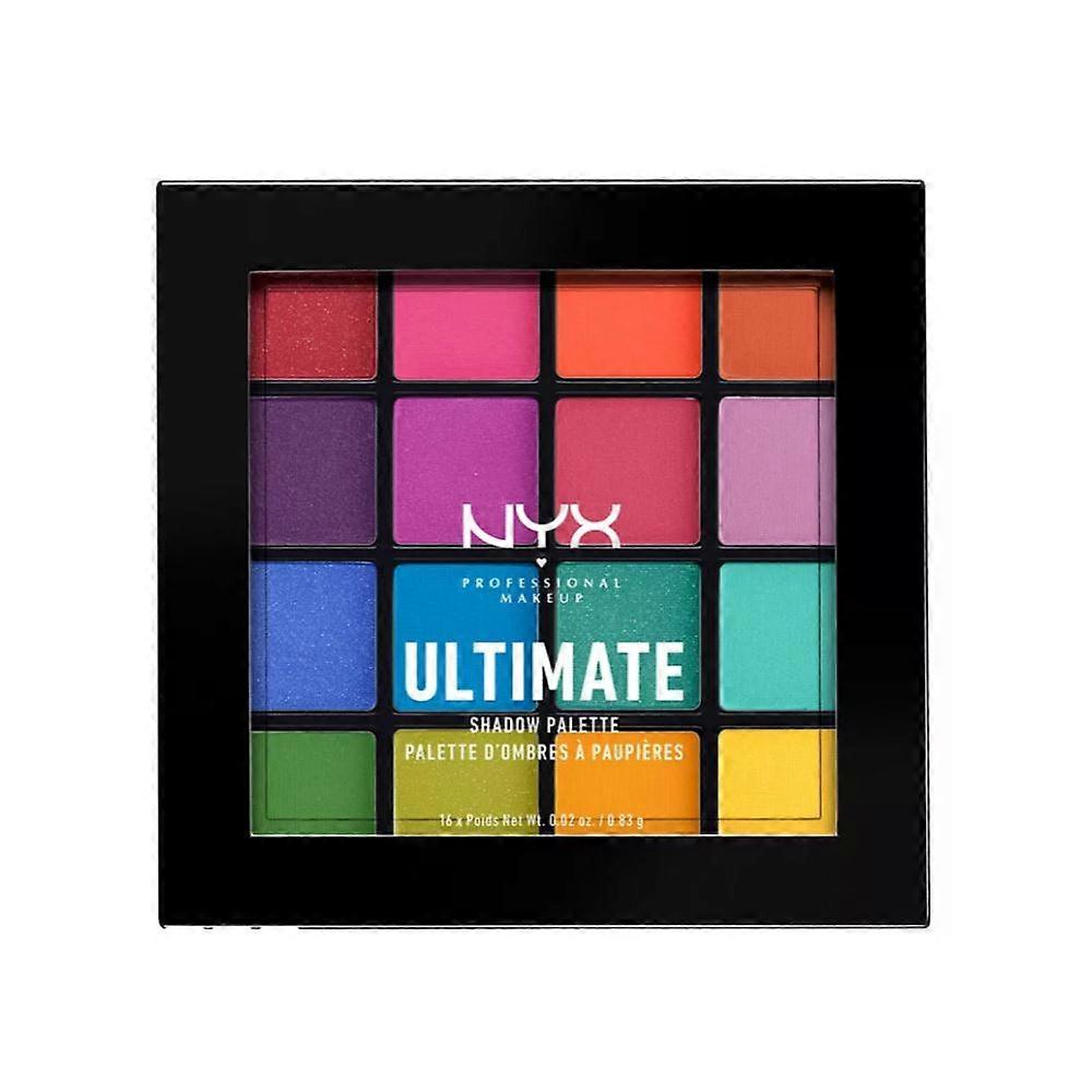 NYX Ultimate Color 16 eloisa luomiväripaletti - Värikkäät