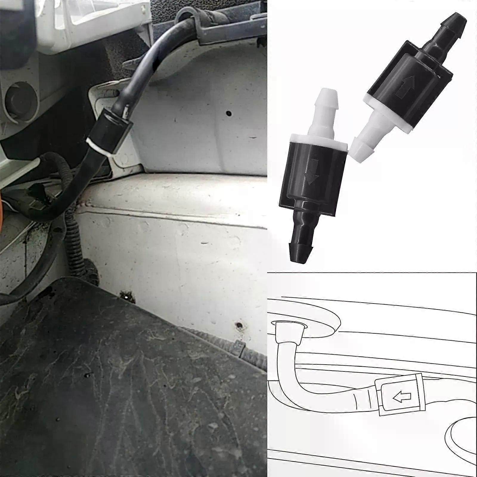 2pcs Wiper Washer Windshield Check valve for BMW E30 E34 E36 E39 E46 F10 F11 F31 G30 M1 M2 X1 F48 X3 X4 X5
