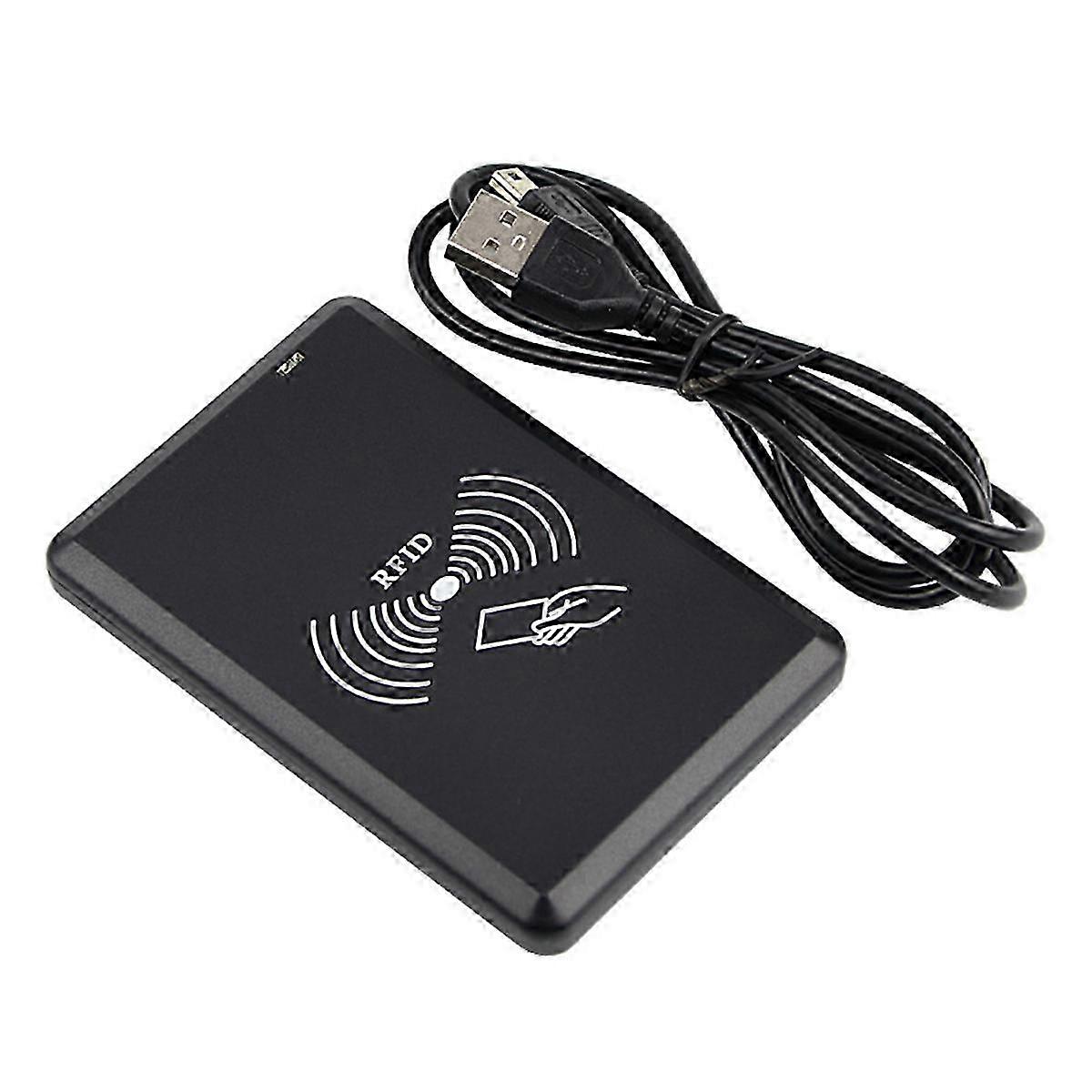 USB RFID Reader & IC Card Reader: Contactless Smart Card Compatibility, HID Driver-Free, Supports Windows & Linux