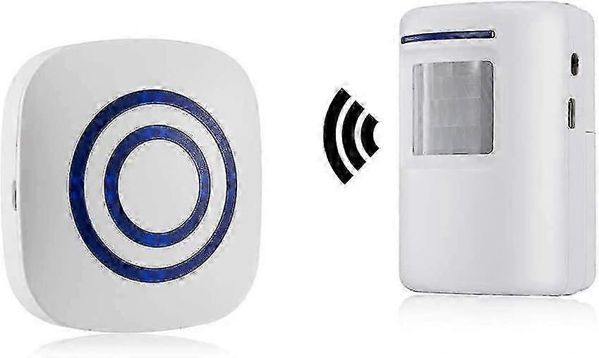 Passage Alarm, Shop Bell, Wireless Alarm System With Motion Detector