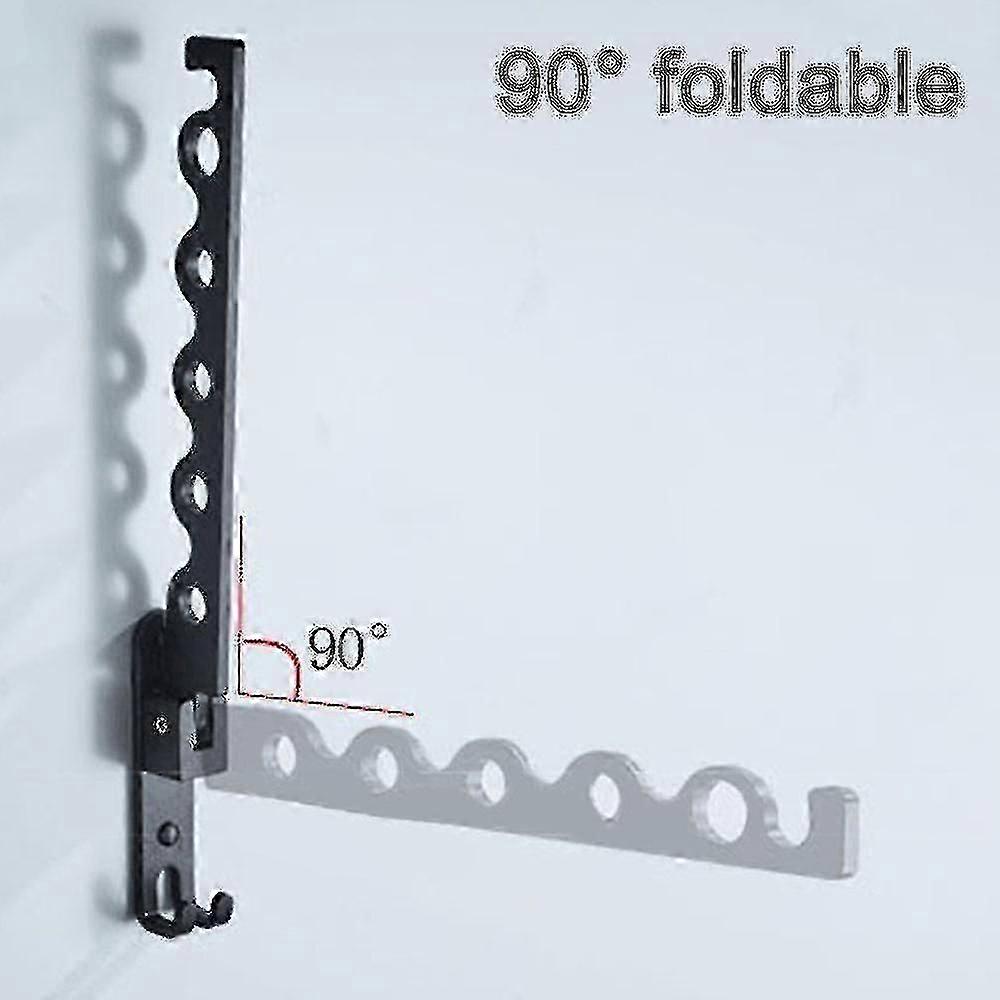 Dryer Rack Folding Wall Mount Stainless Steel Clothes Hanger