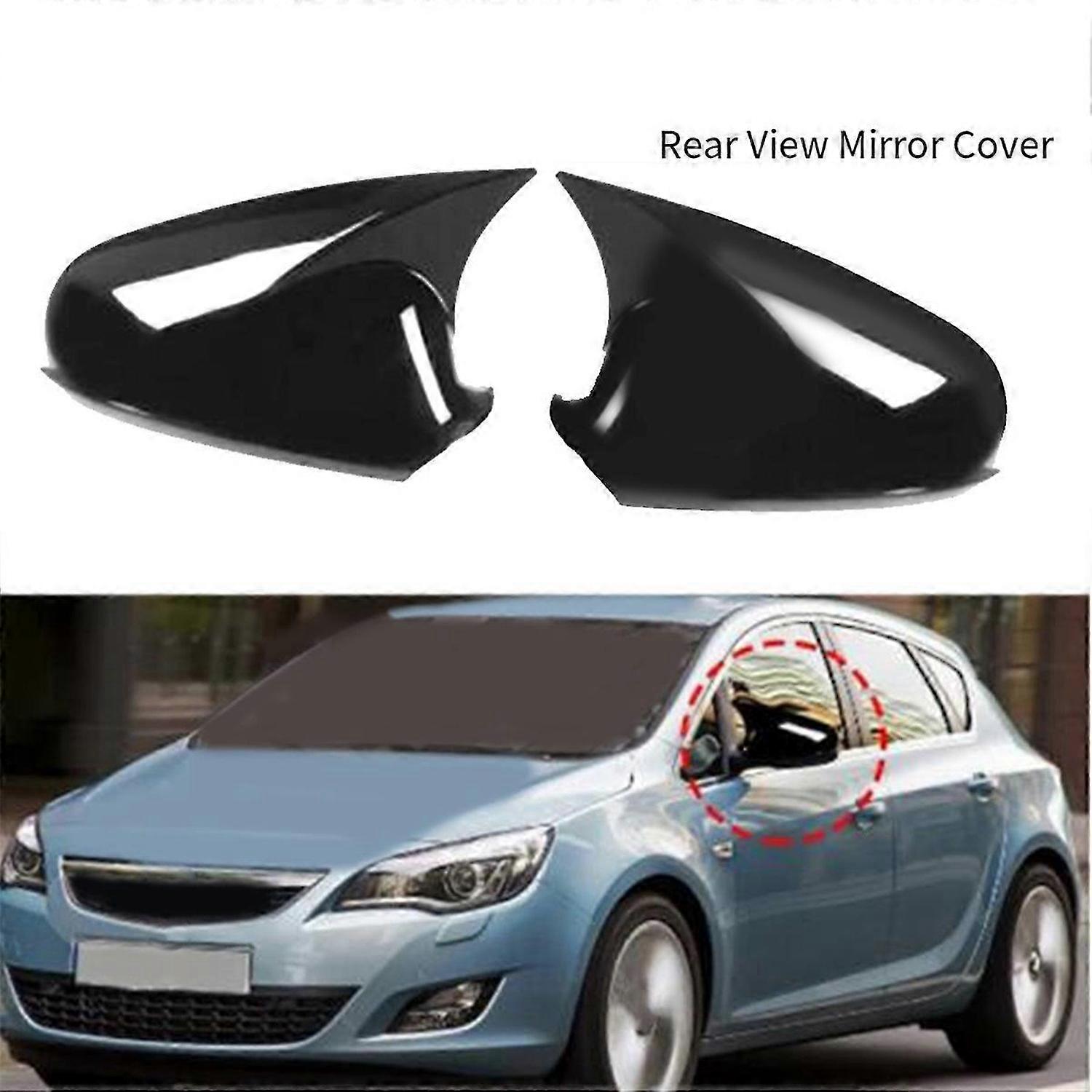 For -2016 Gloss Black Wing Mirror Cap