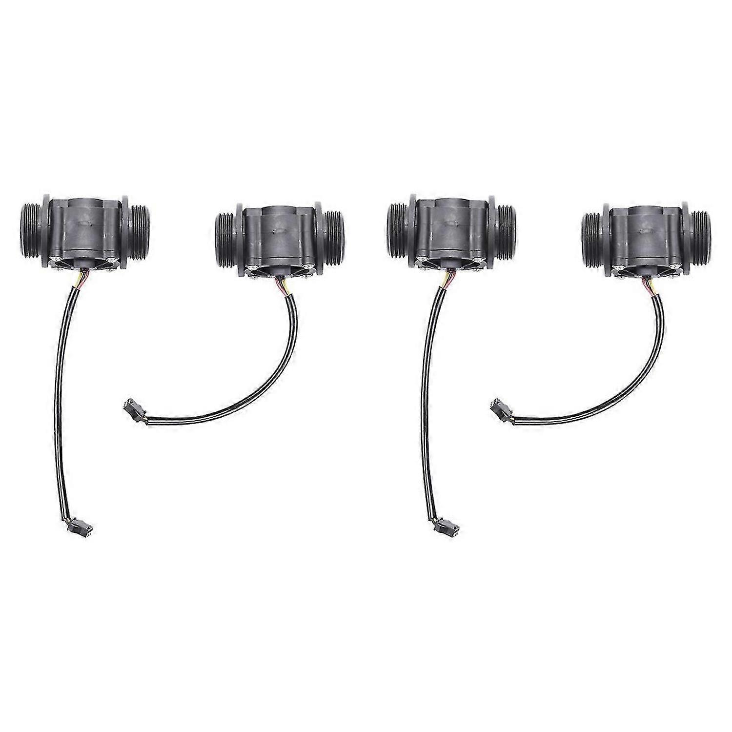 2 قطعة مستشعر تدفق المياه ومقياس تدفق الوقود ومستشعر عداد المياه 1-60 لتر/دقيقة