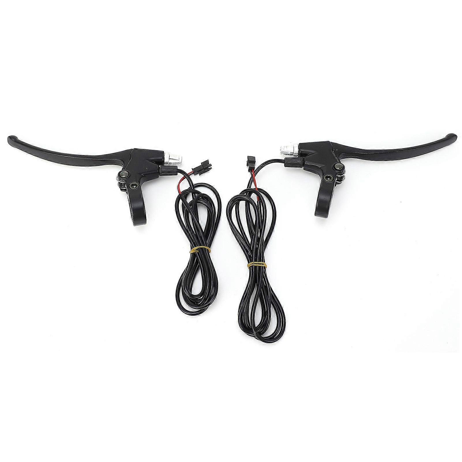 1 Pair Electric Scooter Brake Lever Left Right Aluminum Alloy Handlebar for M4 10in Accessories Equipments 160cm L