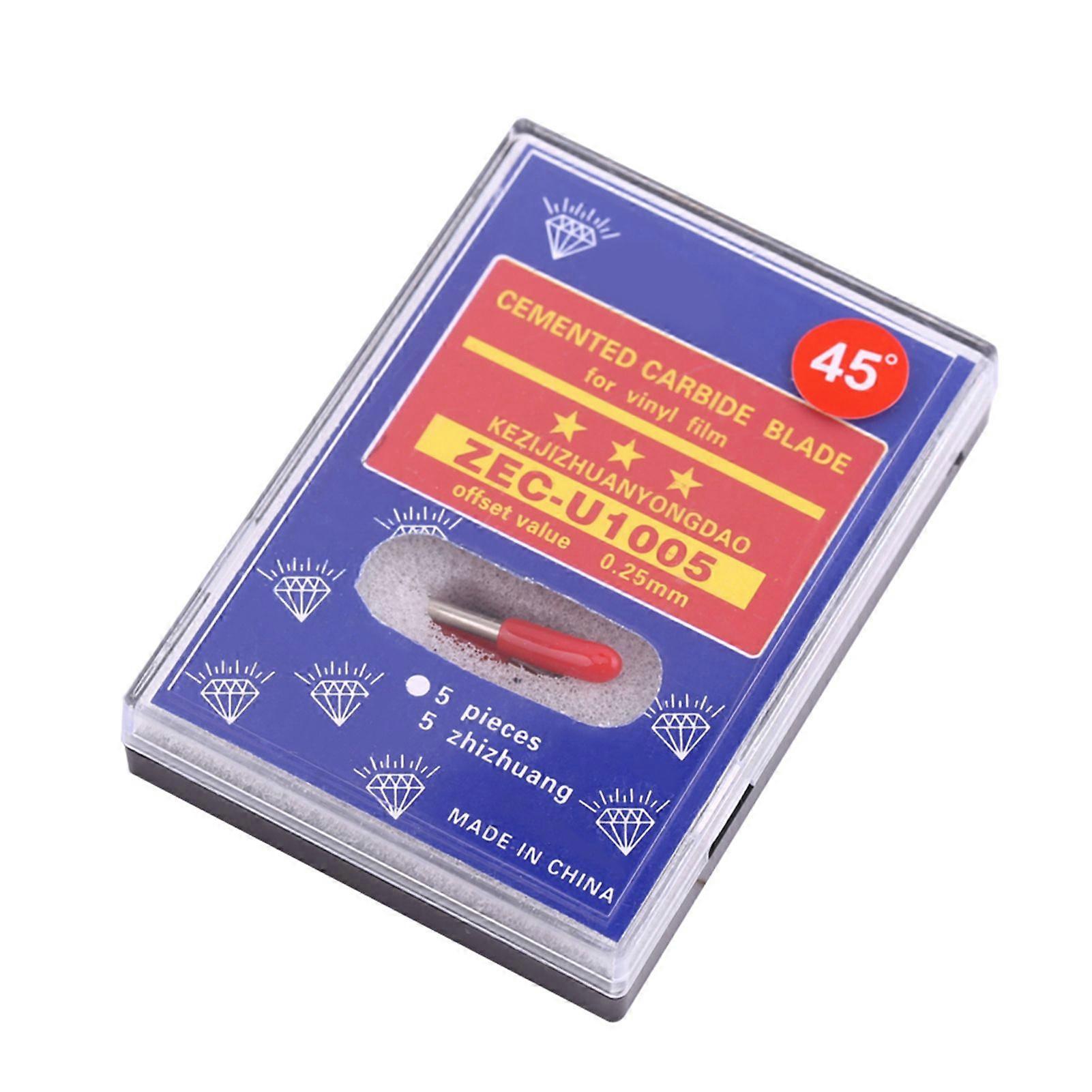 Plotter Cutter Knife Cemented Carbide Blade para letras de corte de vinilo(45)