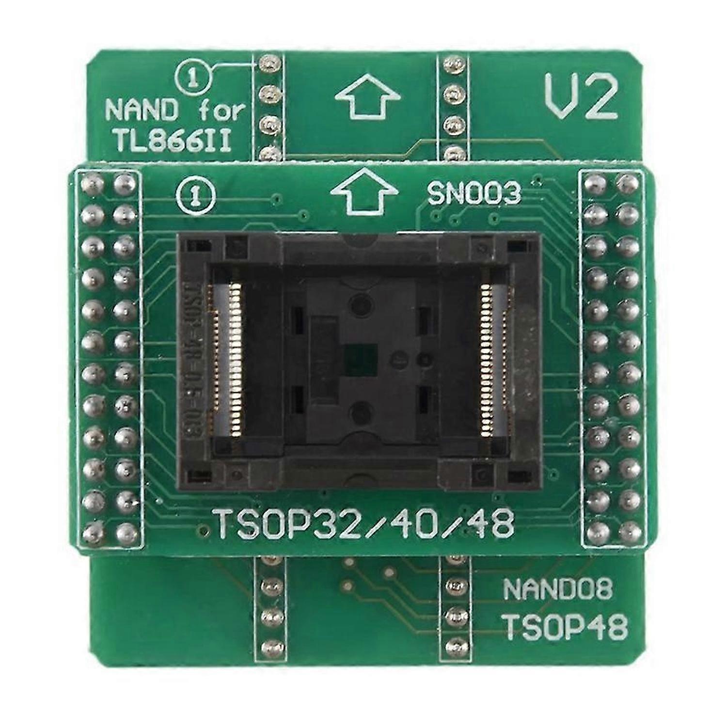 Andk Tsop48 Nand Adapter Only For Minipro Tl866Ii Plus Programmer For Nand Flash Chips Tsop48 Adapte
