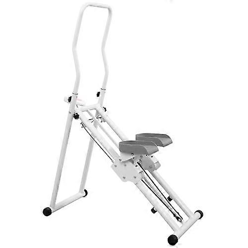 Foldable Vertical Climber Stepper Machine LCD Display Steel Frame Full Body Workout For Men And Women