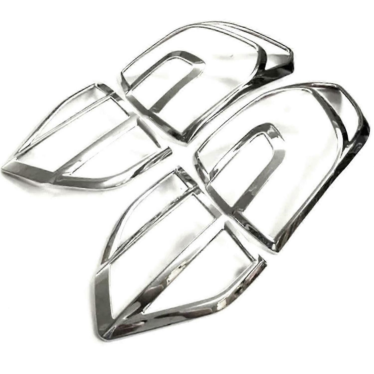 Chrome Tail Light Frame for Ford Everest U375 2Nd Generation 16-18