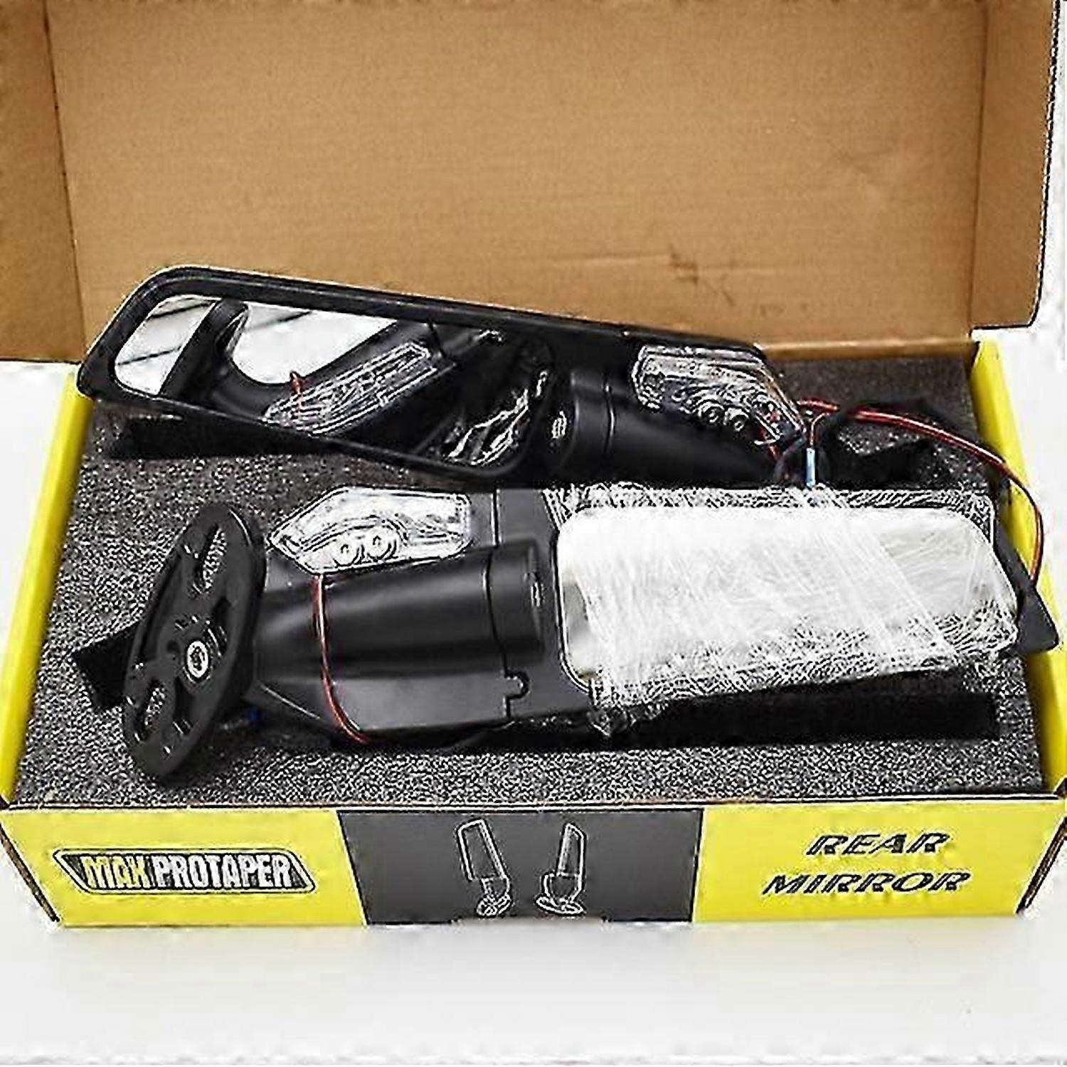 Applicable to Suzuki GSX250R Qianjiang Race 600 refitted rear view mirror with turn light and fixed wing mirror